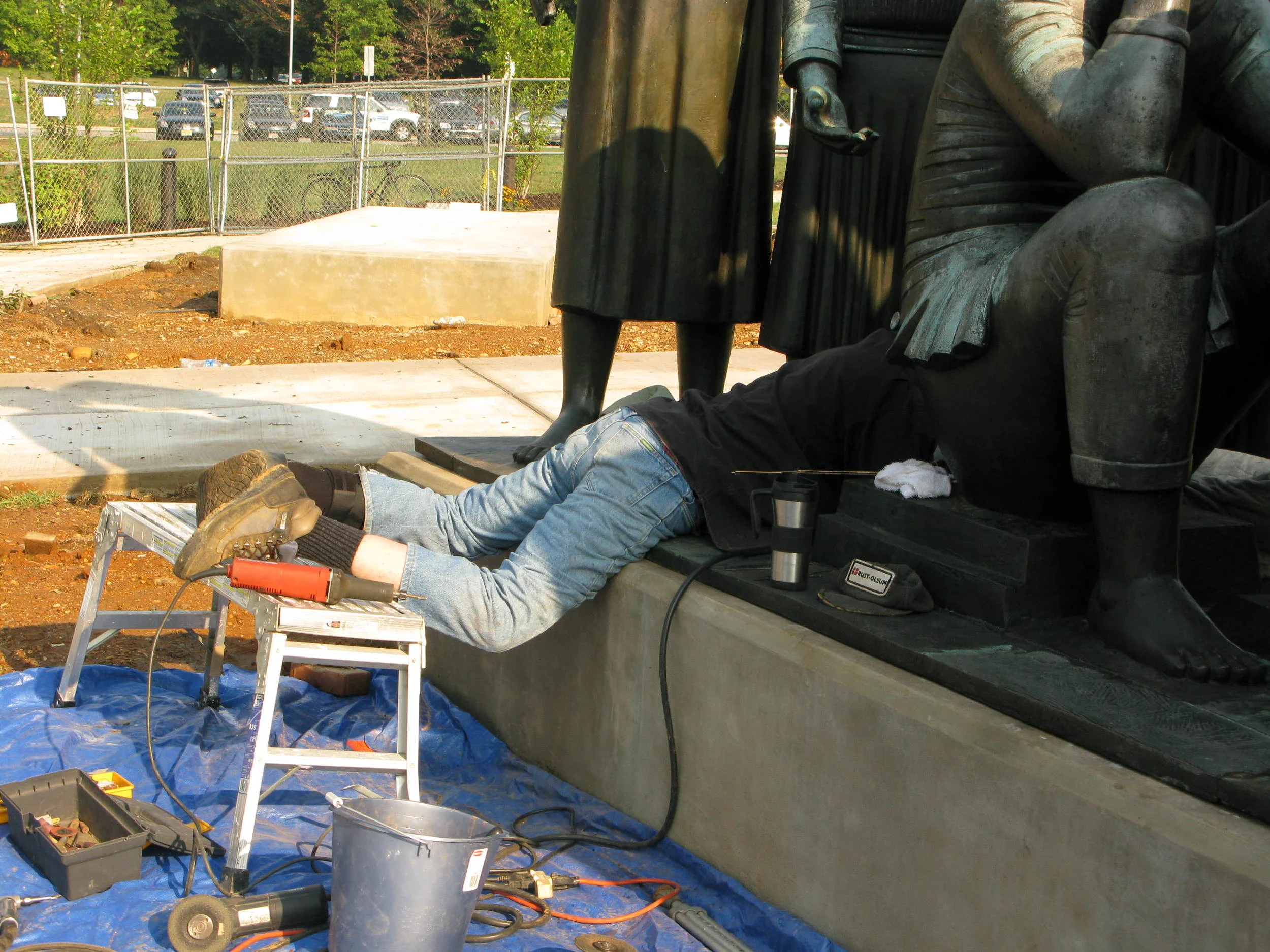  Welding is the easy part. Getting into position to weld, with all your equipment, and with a good chance of being paid fairly for your work, is not so easy. 