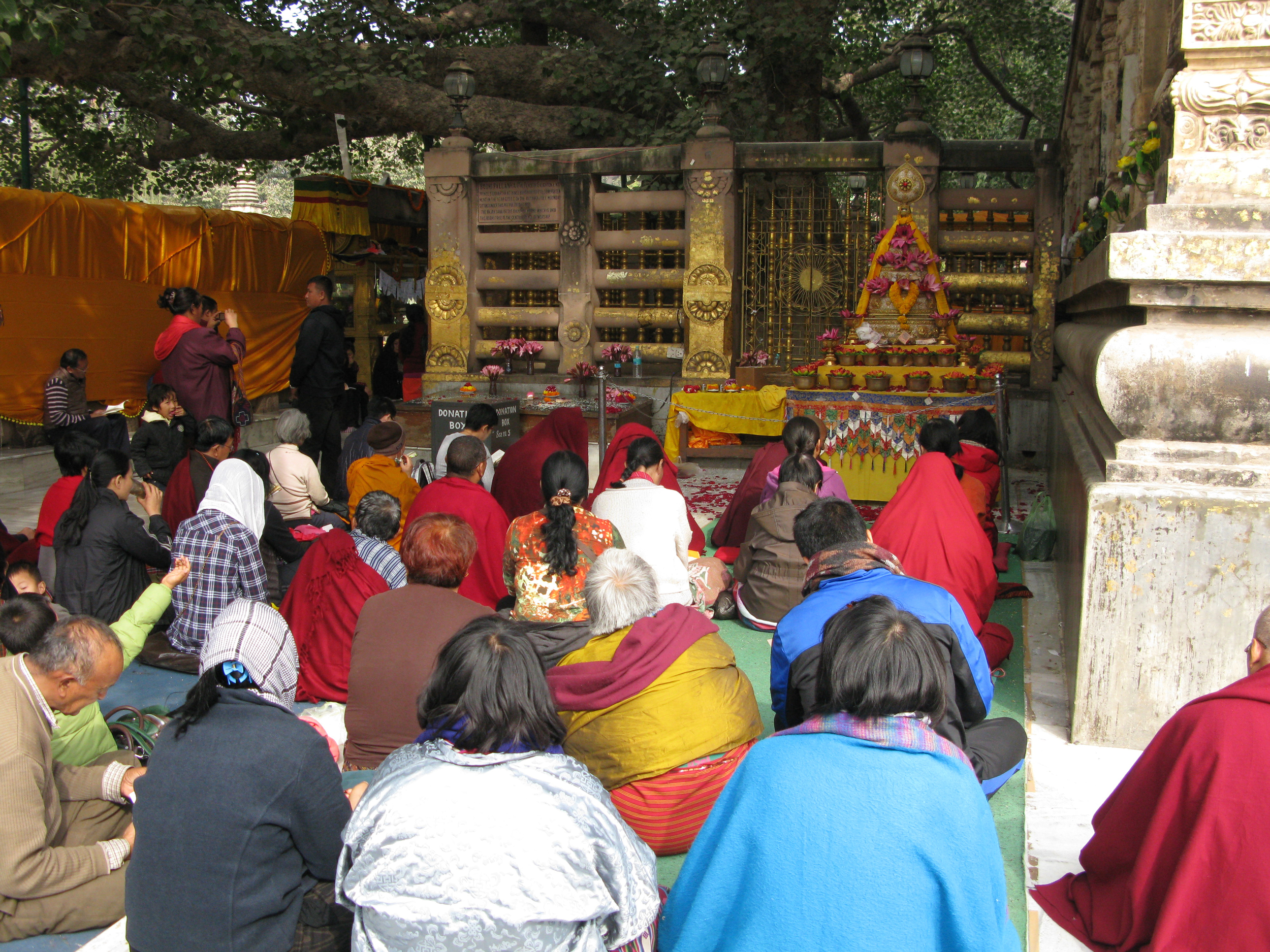 The Vajrasana Throne