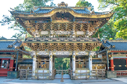  Toshogu Shrine, the most famous of the World Heritage site Nikko Shrines and Temples, still has the beauty of that era. 