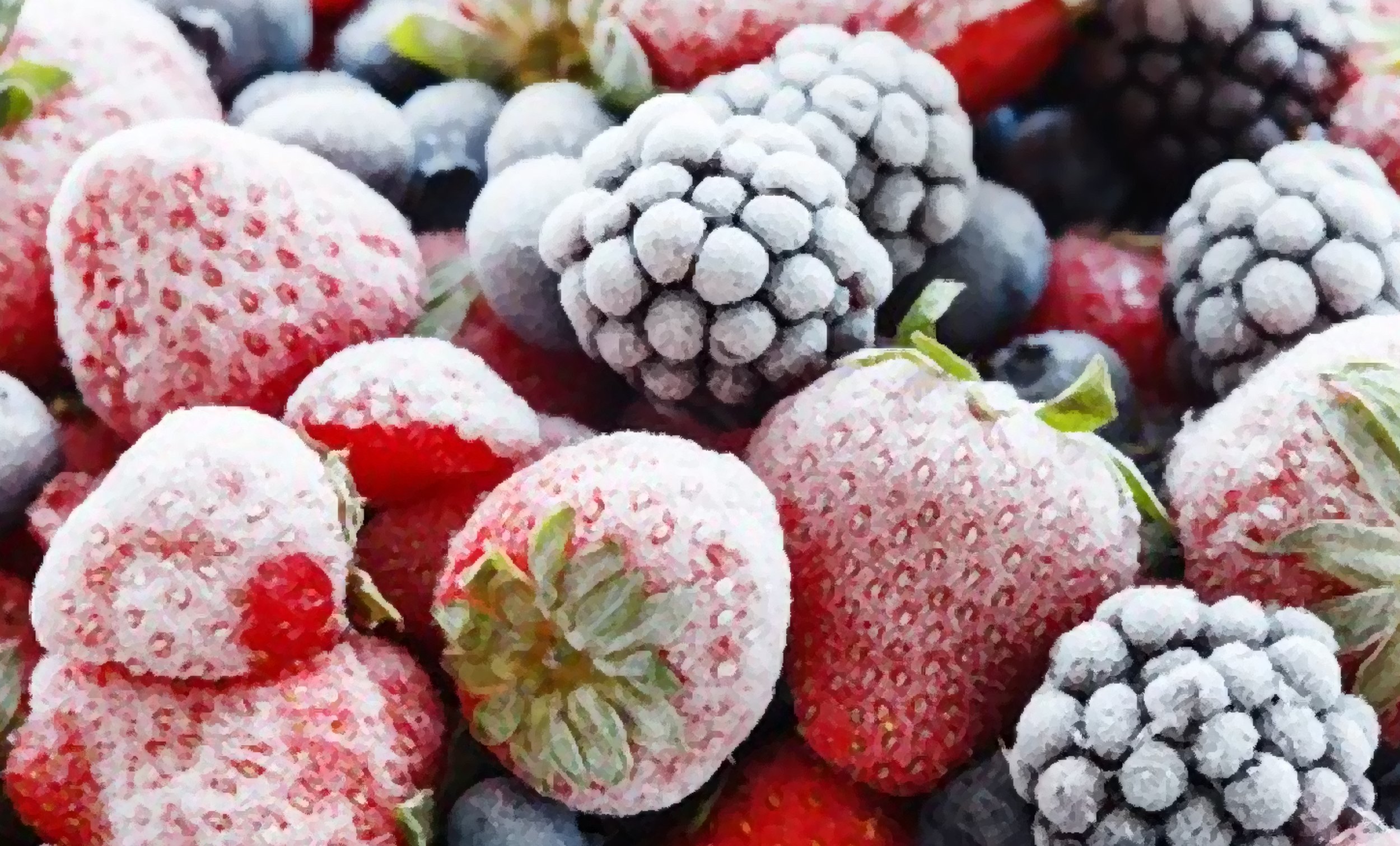 Фруктовый полуфабрикат. Красивые ягоды. Замороженные фрукты. Быстрозамороженные ягоды. Заставка ягоды.