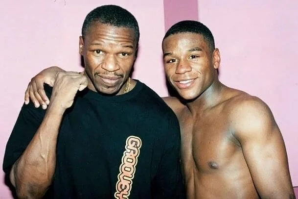 Once upon a time, in the middle of his professional boxing career, Floyd Mayweather Sr. was shot in the foot during an argument. Because he was unable to move around in the ring he was forced to learn a technique called the shoulder roll. He then sta