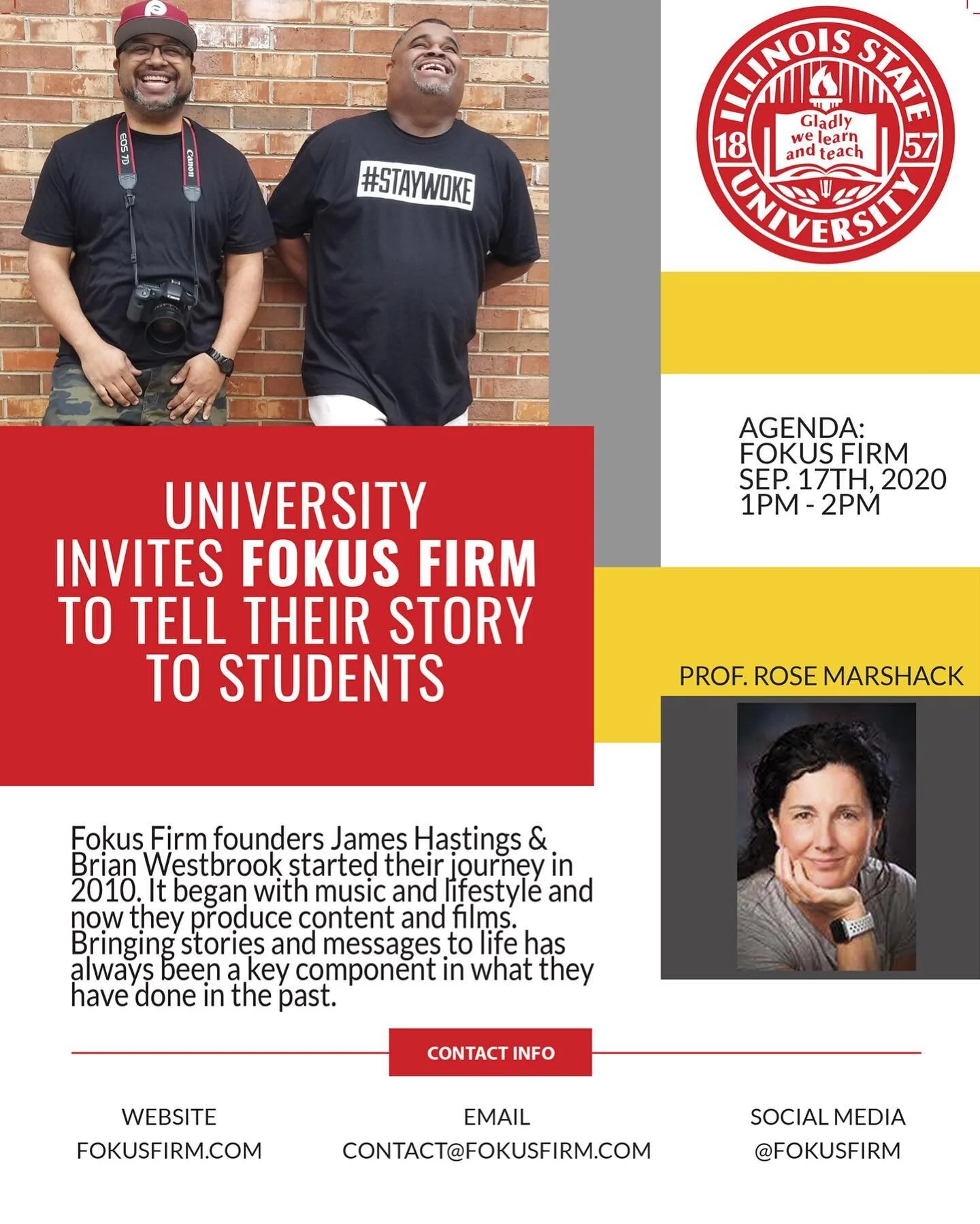 Meet the founders @FokusFirm! To learn even more about the incredible men behind the company, visit the link in our profile.  #founders #leadership #inspiration #ourculture #contentcreators #storytellers #producers #filmmakers #problemsolvers #teambu