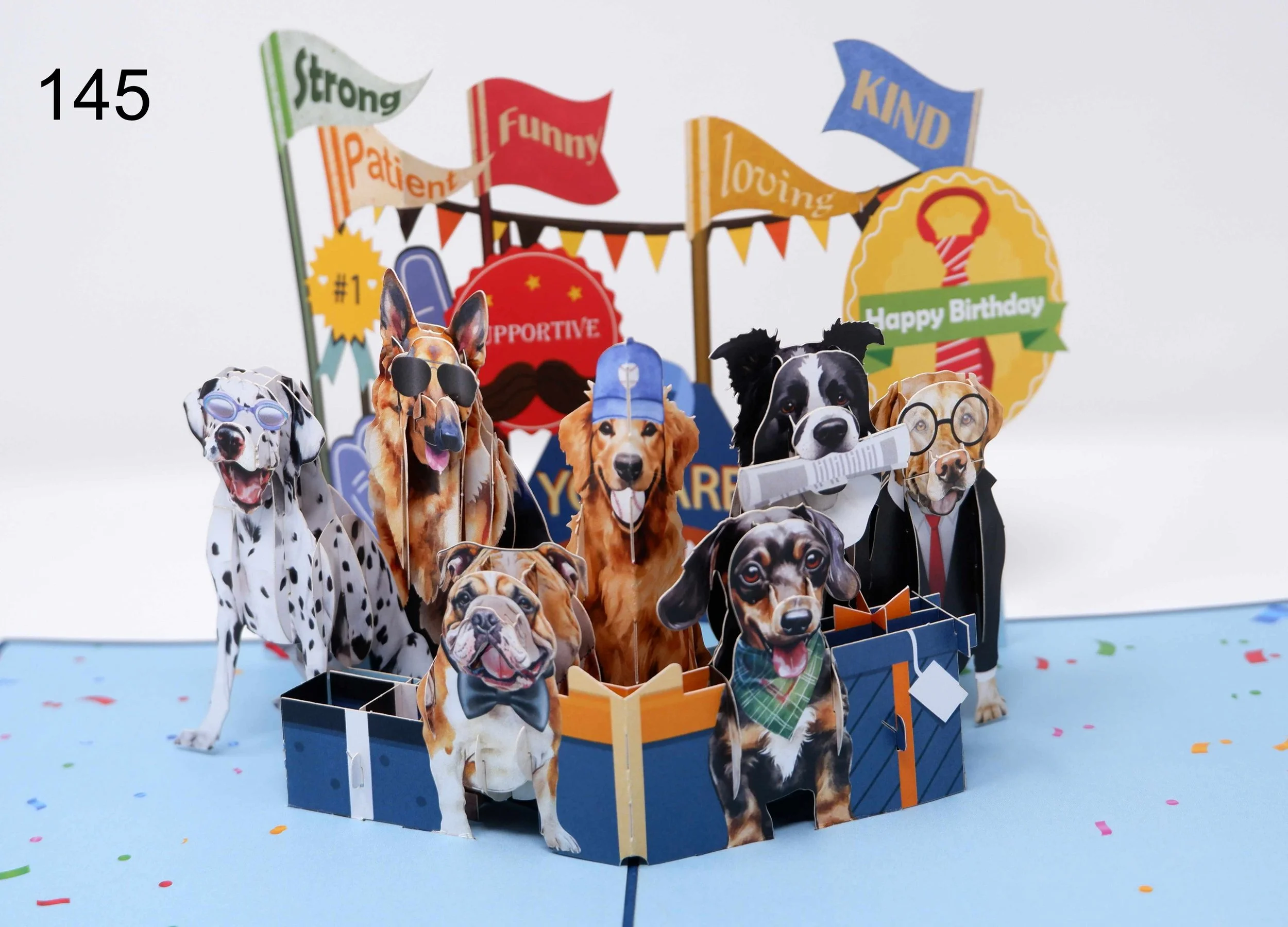 Birthday greeting cards