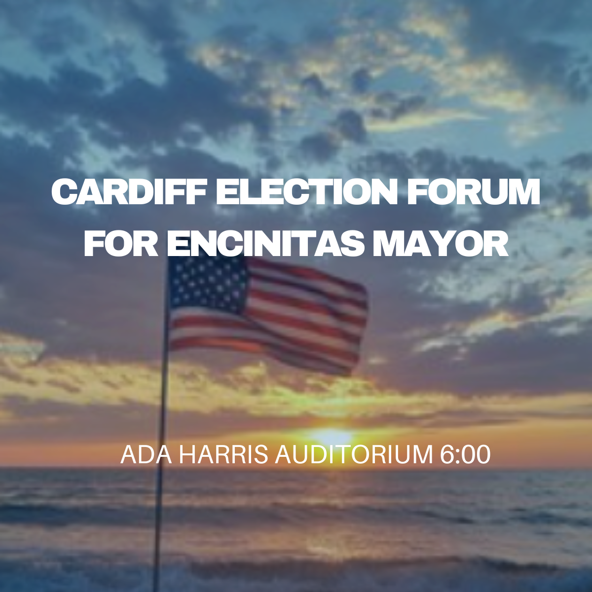  Encinitas Mayor Forum