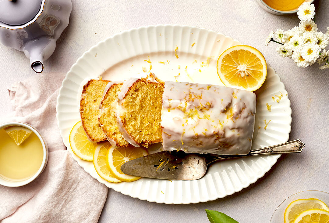 Glazed Lemon Tea Cakes