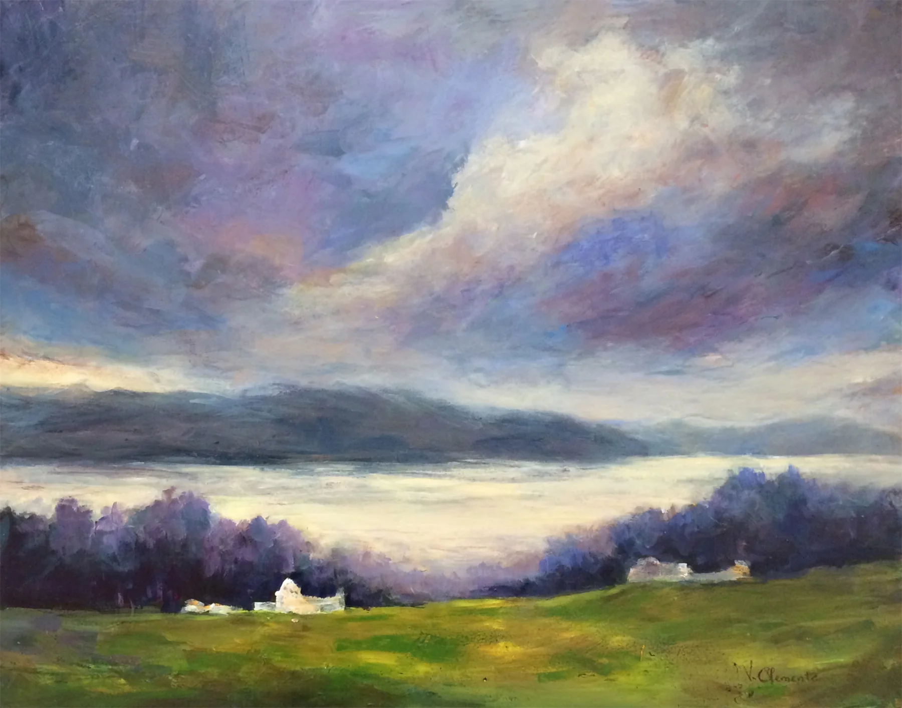 Evening Light, Acrylic, 16x20