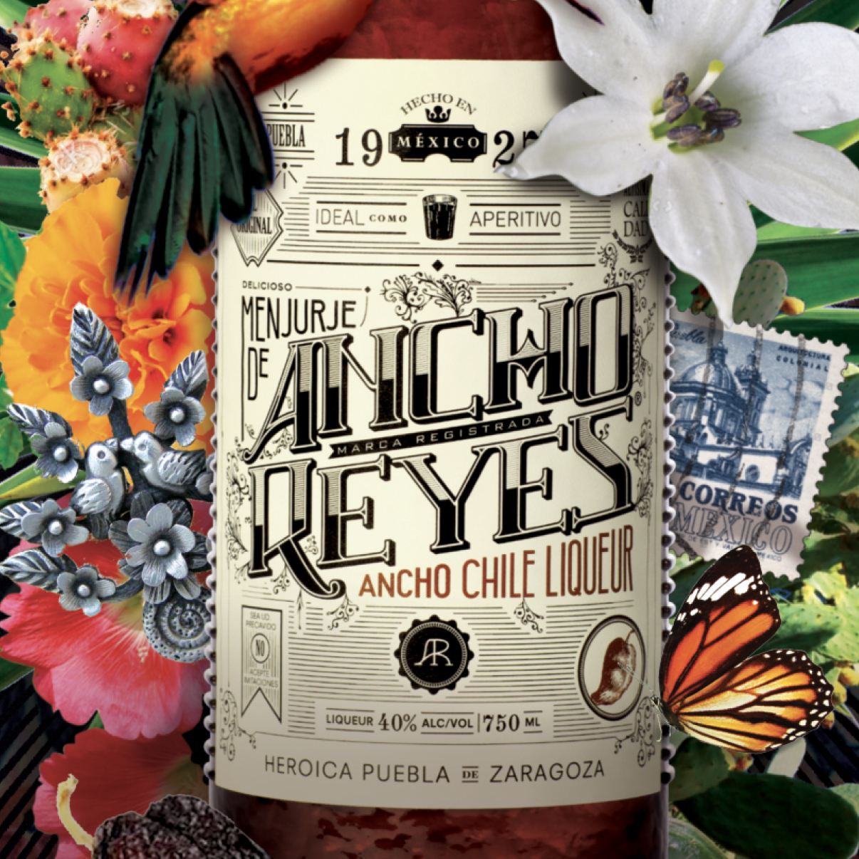 Helped the team at  Flotsam & Jetsam  develop storyboards and key art pieces for the  Ancho Reyes   brand with a heavy focus on collage design as well as floral patterns. We even hired out a culinary sculptor to help bring some of this to! Fun projec