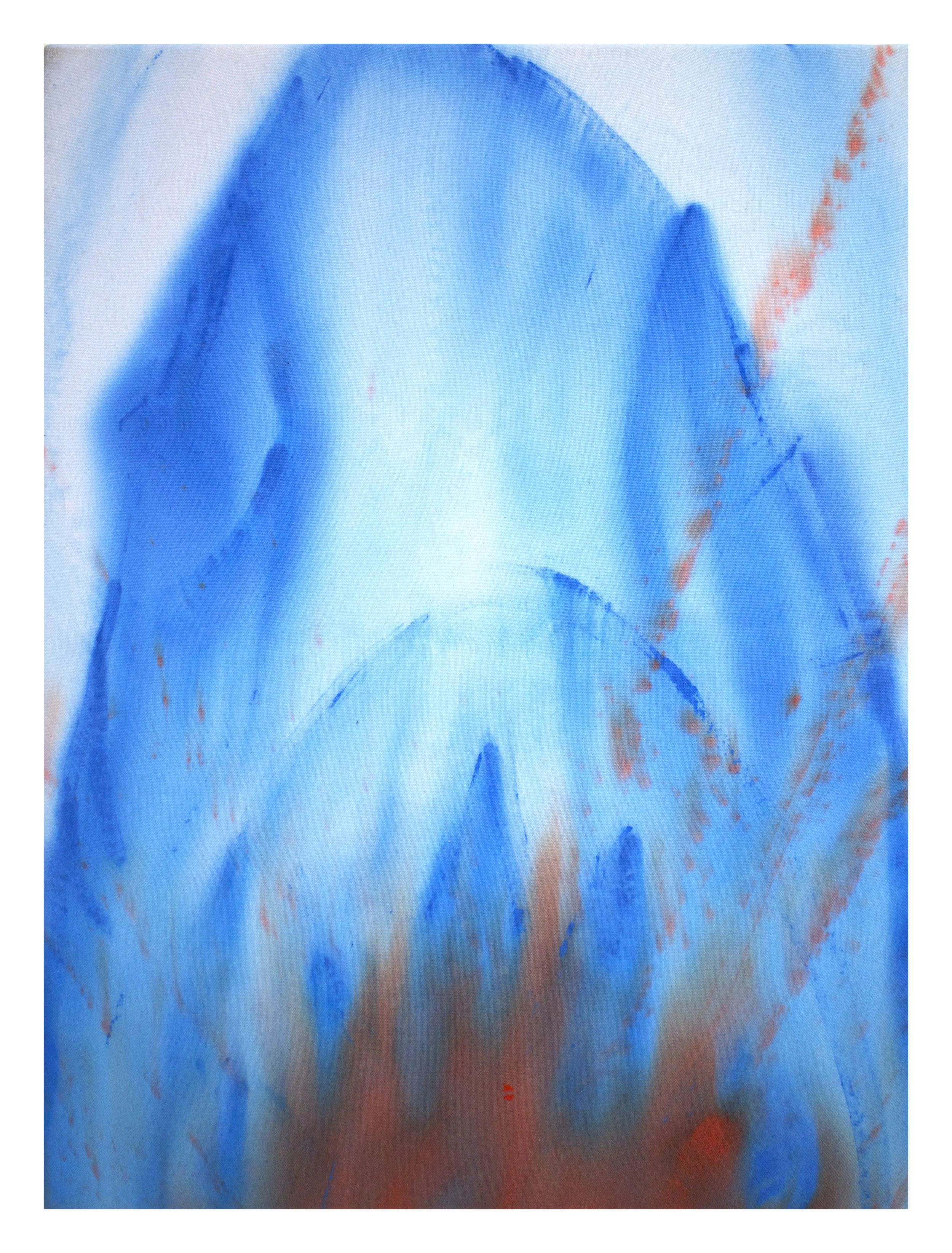 The Shallows Acrylic on cotton gauze 14" x 19"