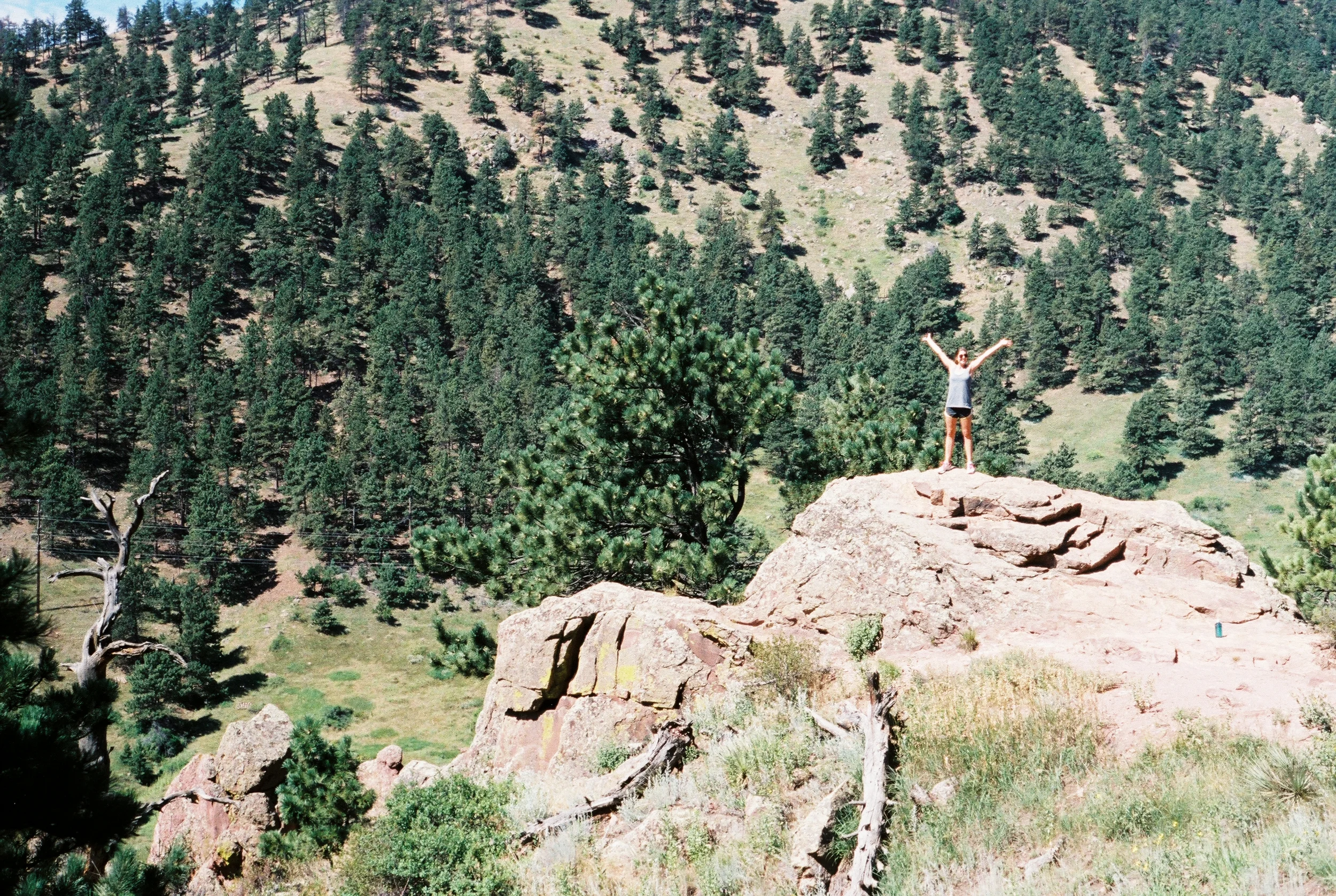 not even halfway to the summit....