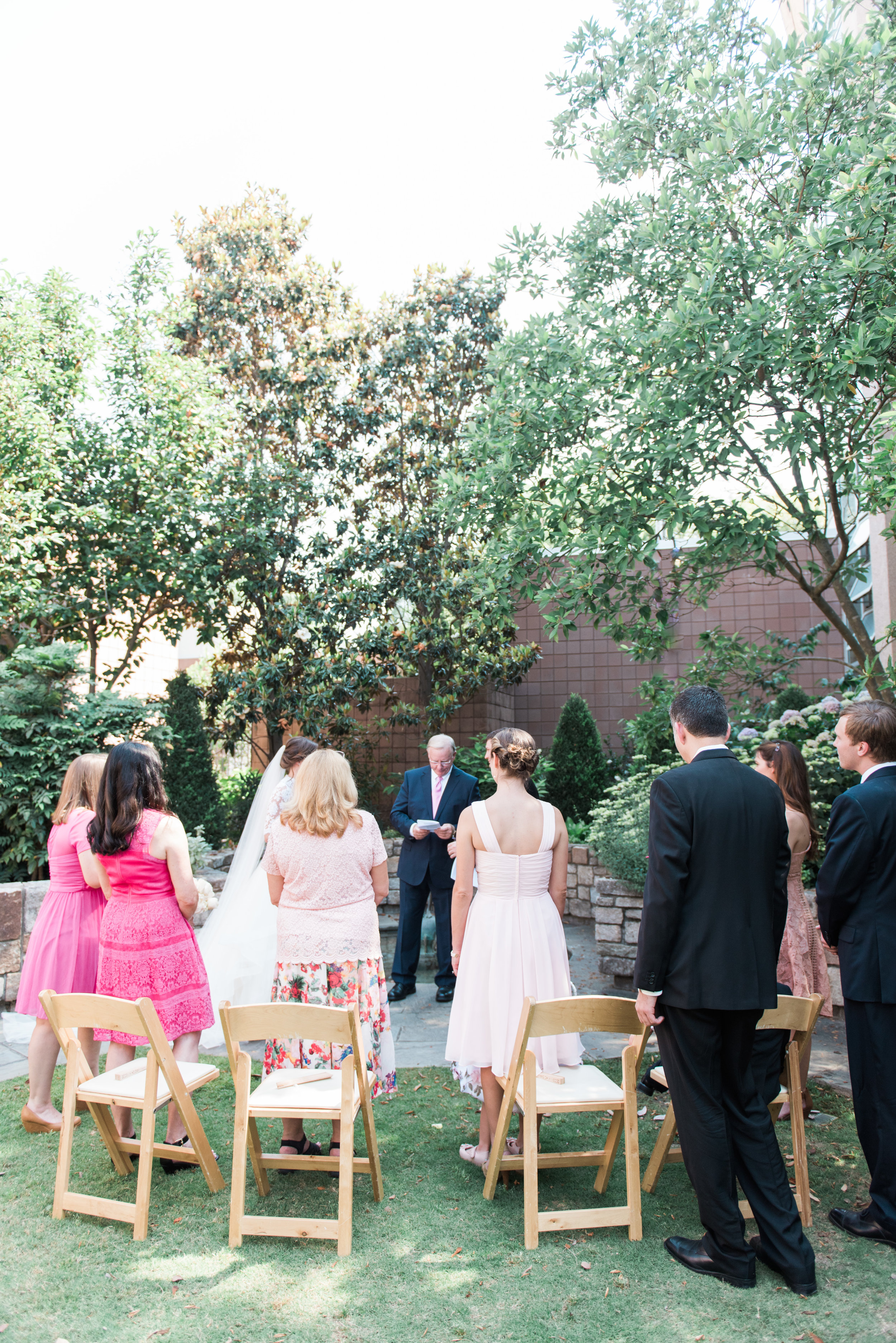 Mr Mrs Kovacs Atlanta Botanical Garden Elopement Holly Von