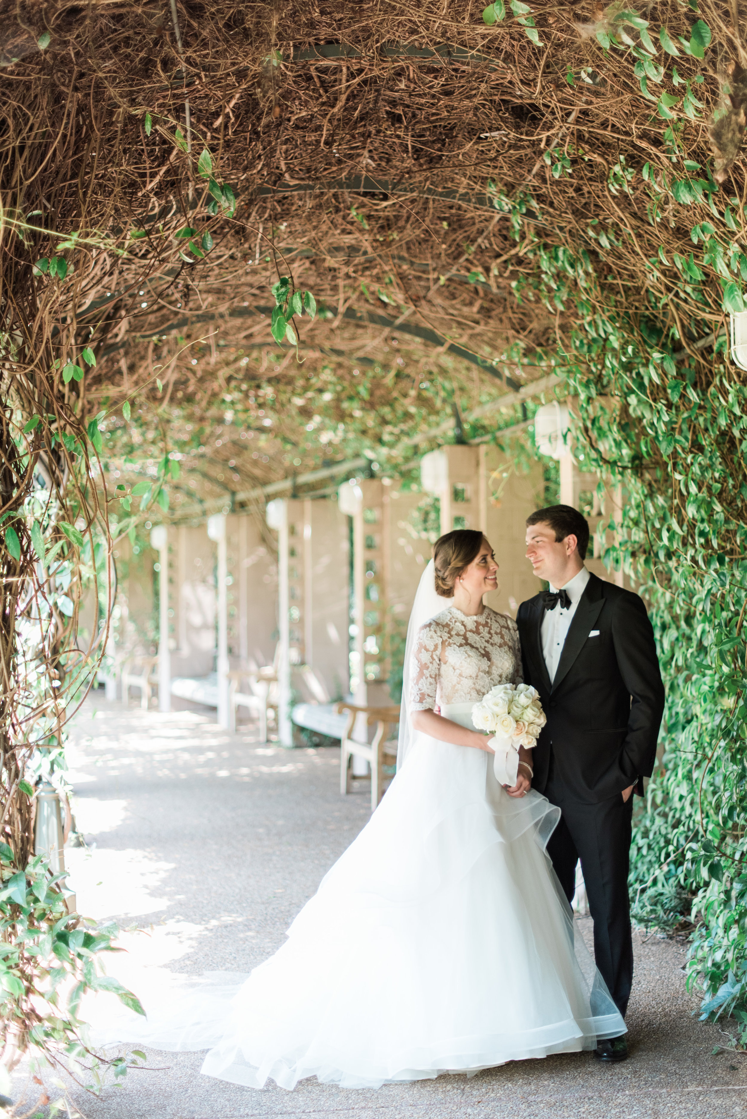 Mr Mrs Kovacs Atlanta Botanical Garden Elopement Holly Von