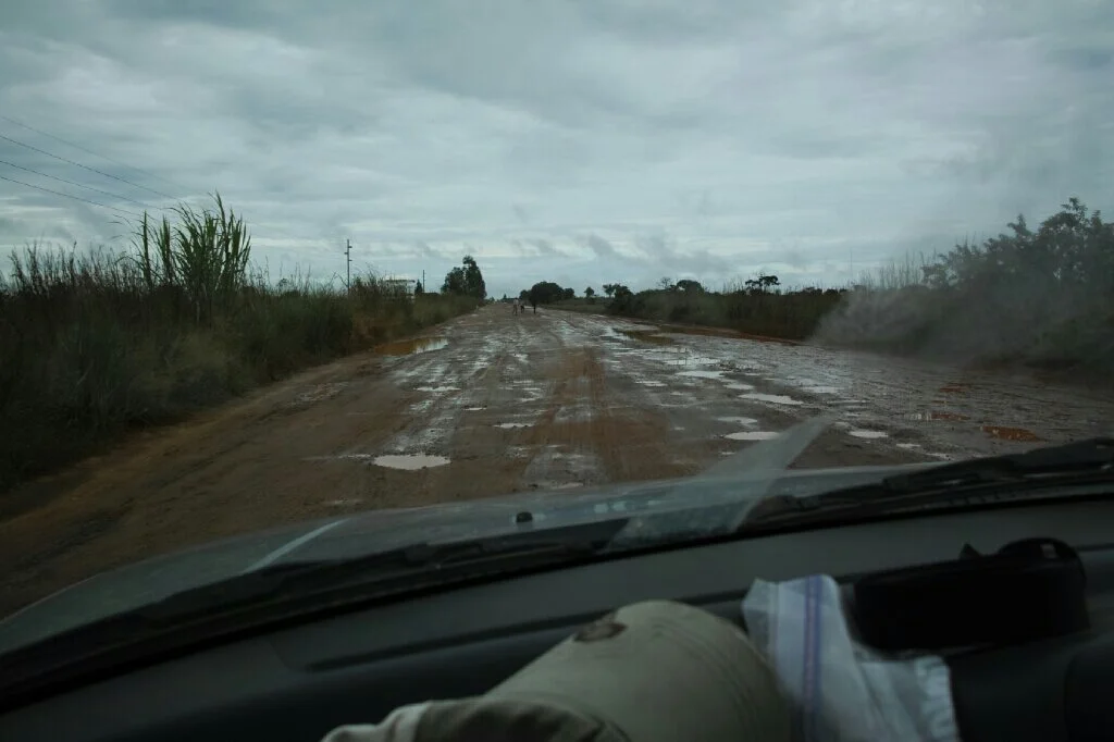 The nonexistent road from Kafue NP to Kaoma. Photo: K. Fleurial