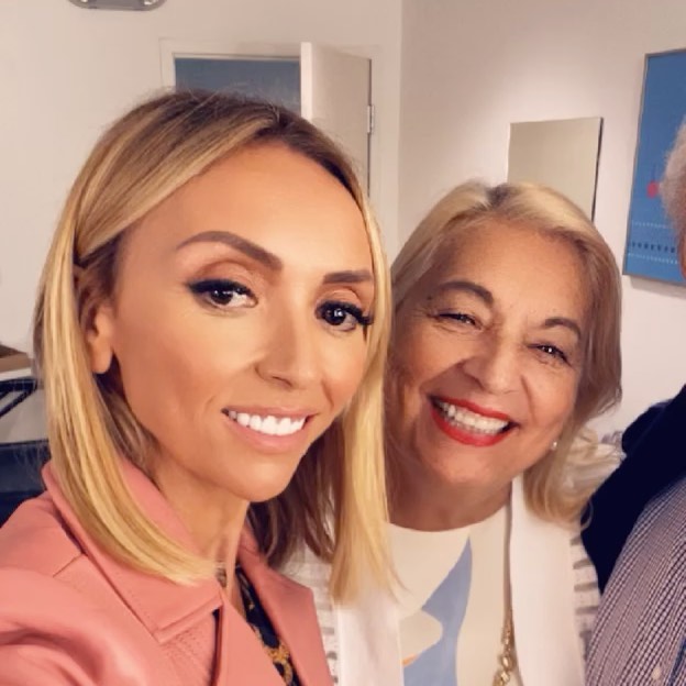 Some very special VIPs on @hsn with me tonight ❤️ Mama and Papa DePandi are here!!! My dad, being a master tailor from Naples, Italy, is loving my new collection that I&rsquo;m launching and I am so excited to have my parents on with me live tonight.