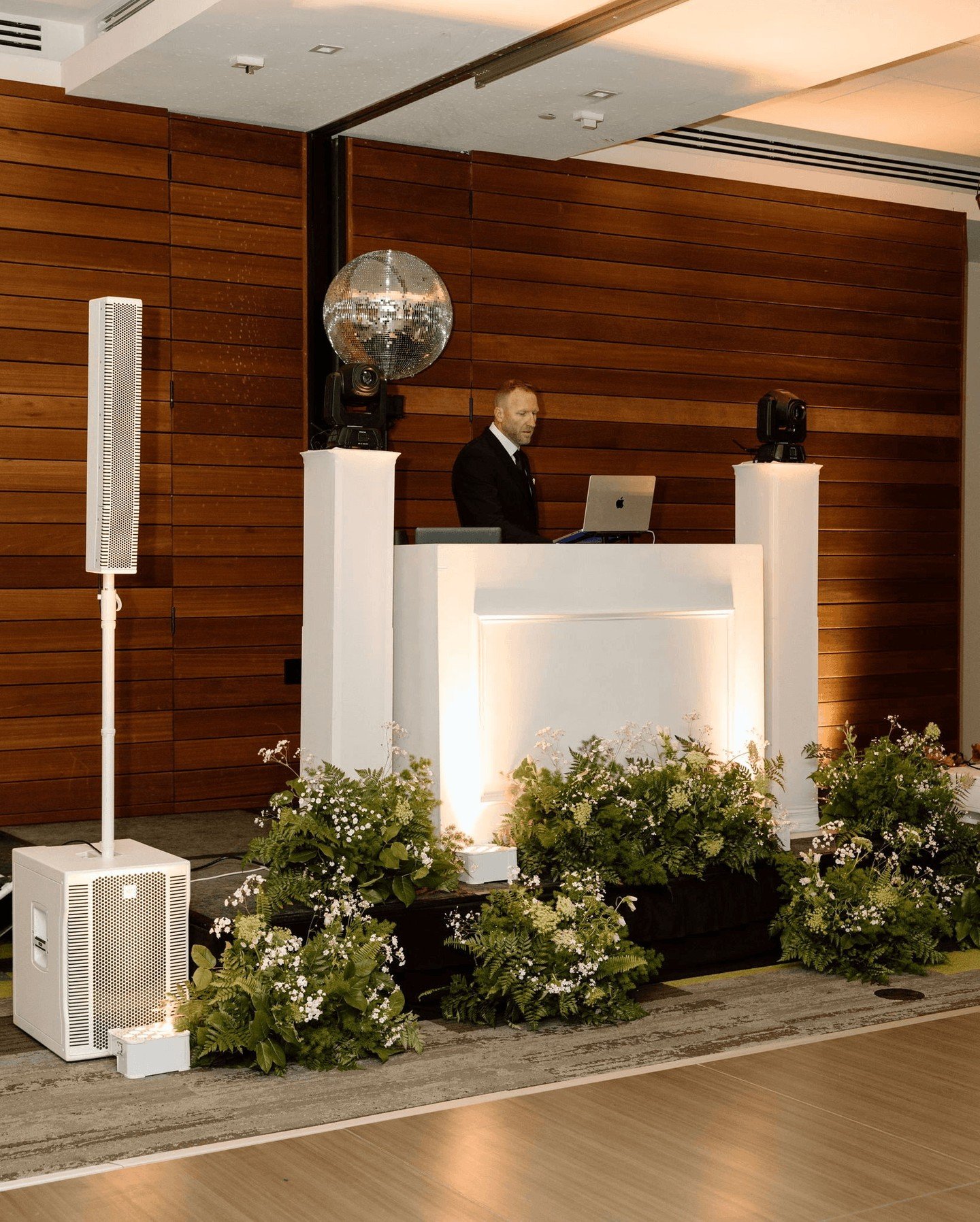 Not all DJ setups are created equal.
Your entertainment should match your vision &mdash; not look like an afterthought.
We offer:
🤍 All-White for modern elegance
🖤 All-Black for bold sophistication
🌿 Rustic for warm, natural venues
Every setup inc