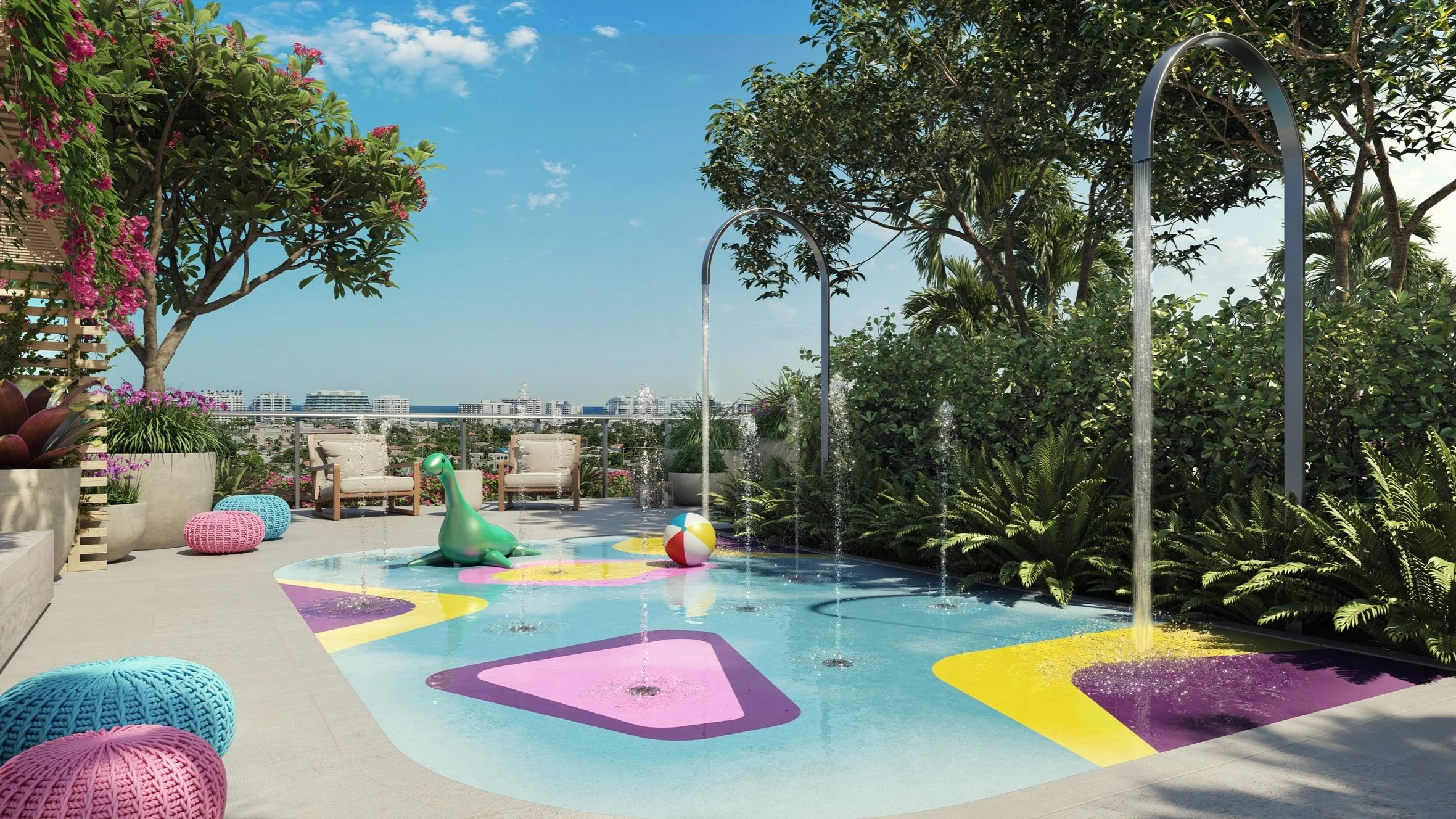 Rooftop Kids Splash Pad