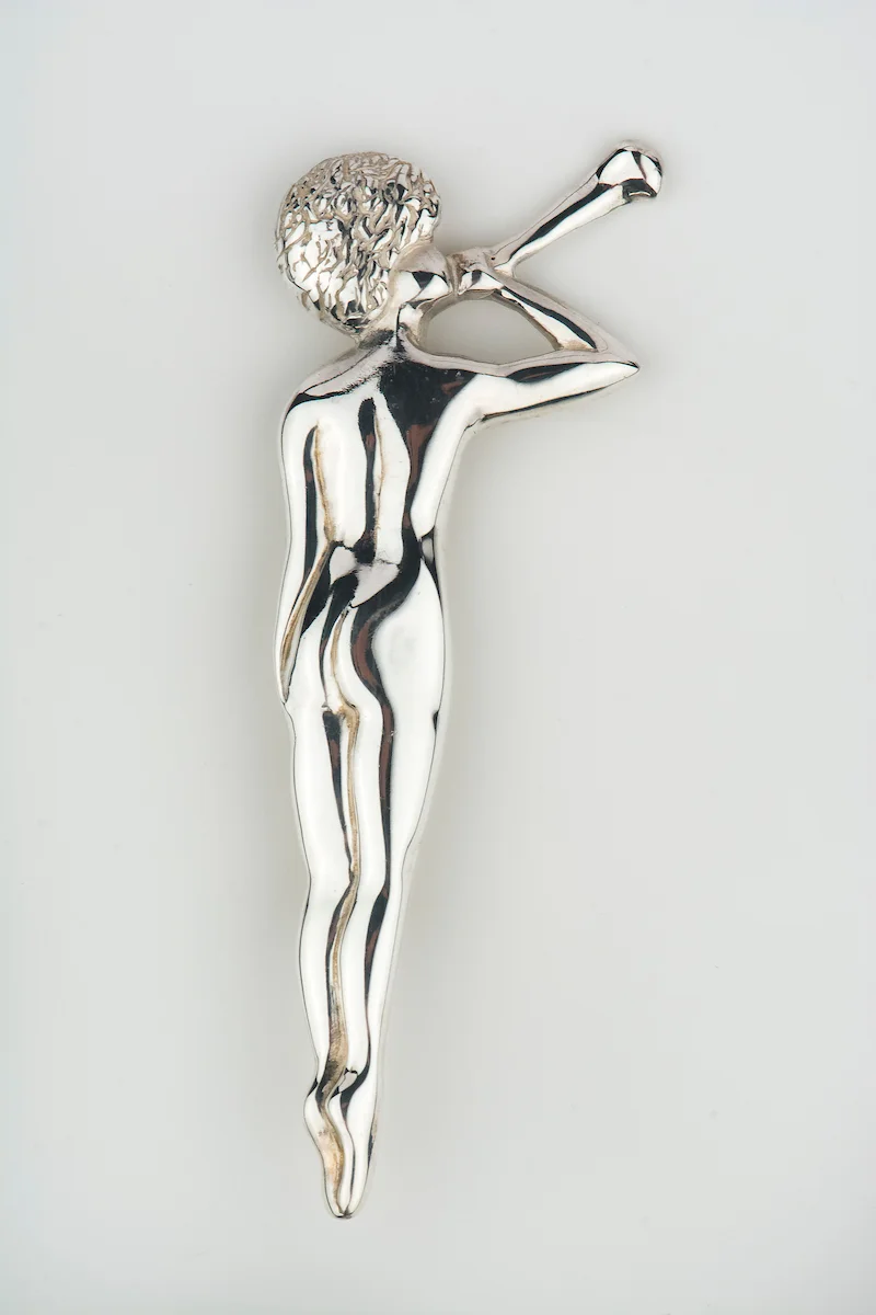 Broche « Chérubin » en argent 925