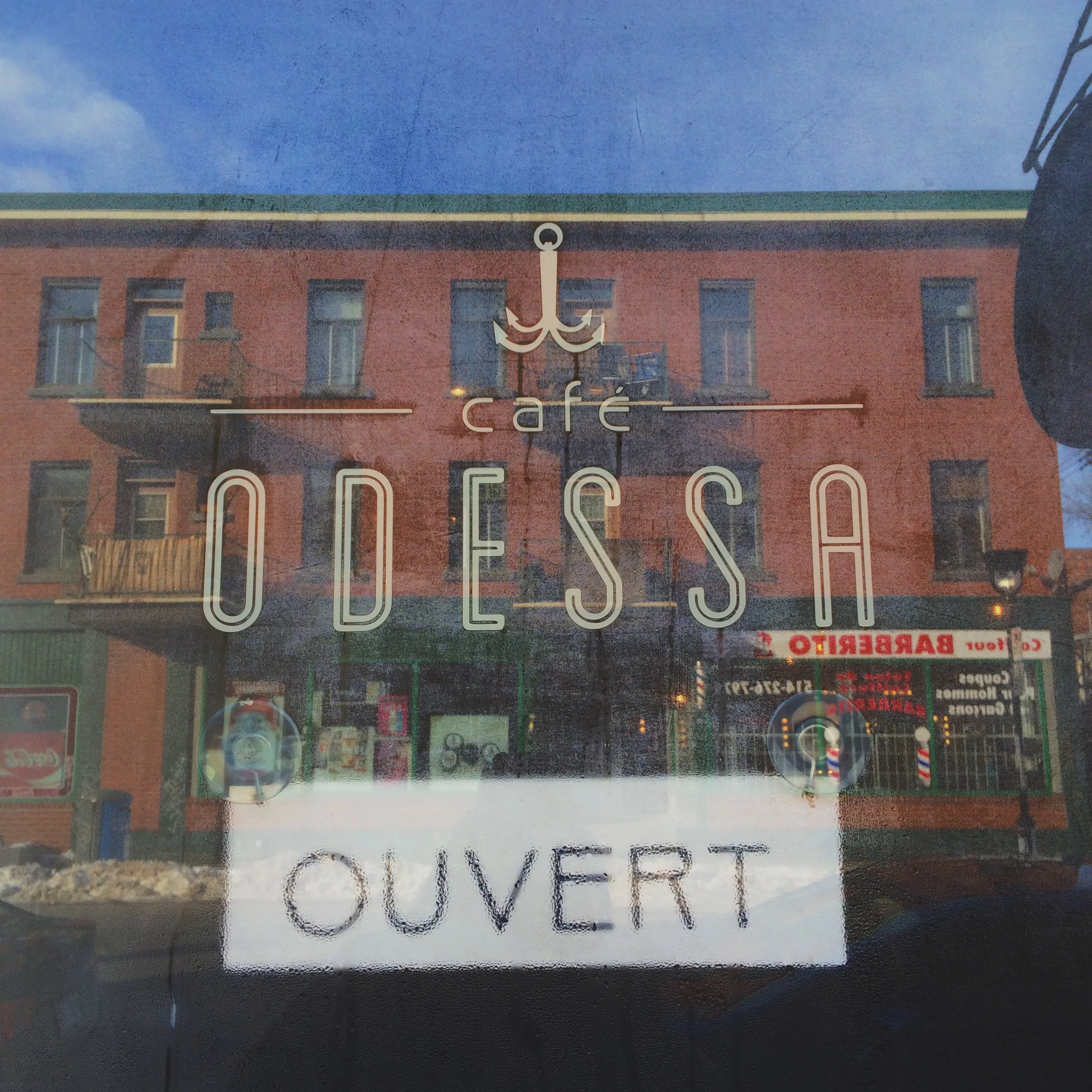 Odessa, Montreal, Coffee? What?