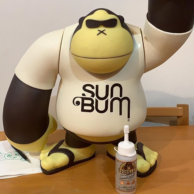 Sad to report that even Gorilla Glue could not fix our shop&rsquo;s monkey.