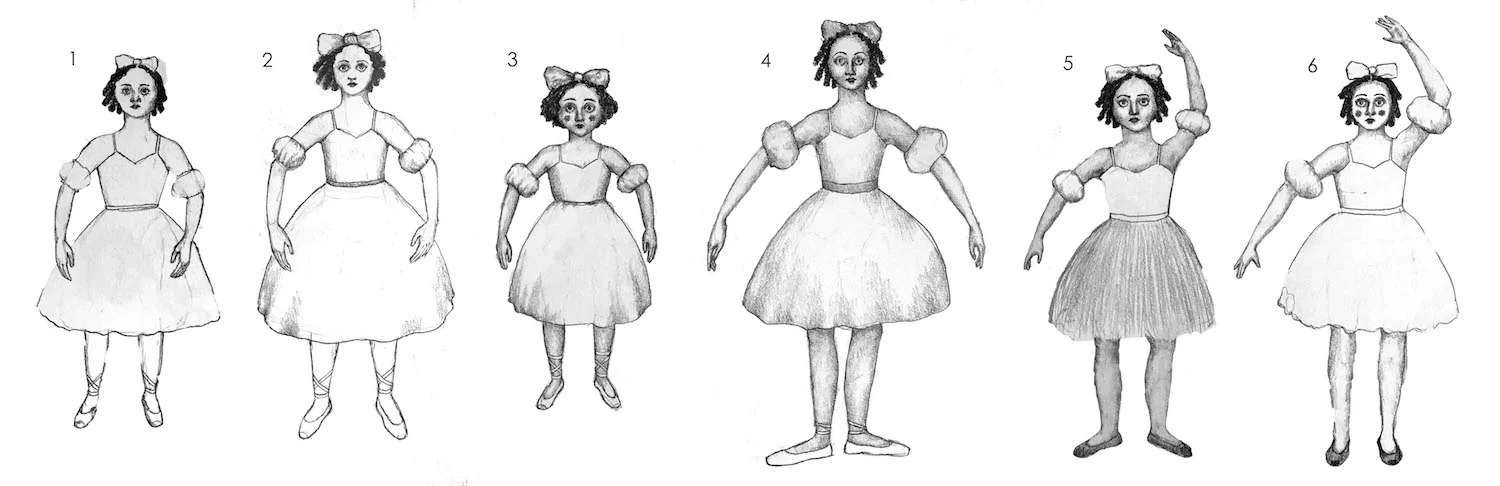 Different looks for Coppelia