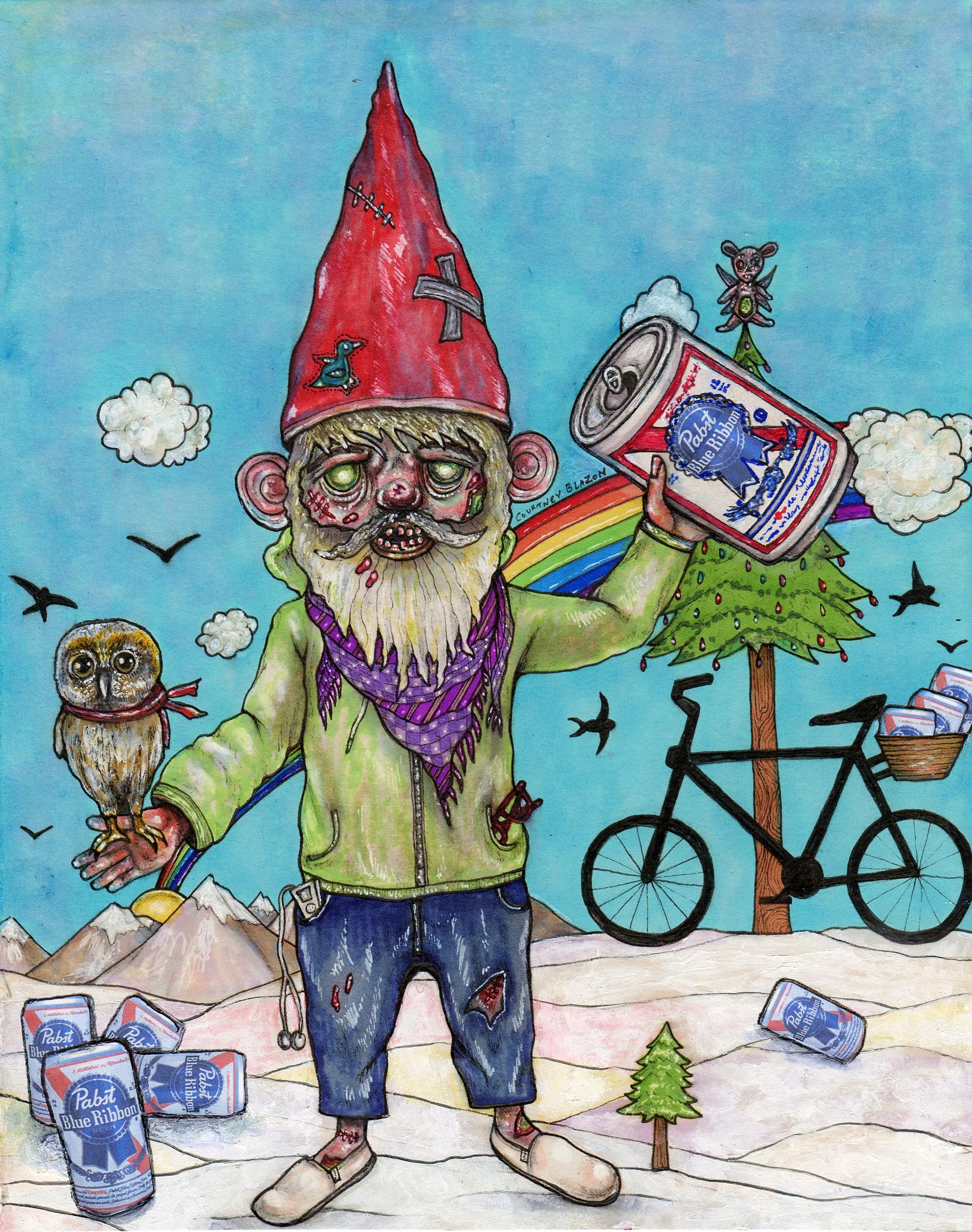 Zombie Gnome, His Owl, and His PBR.jpg