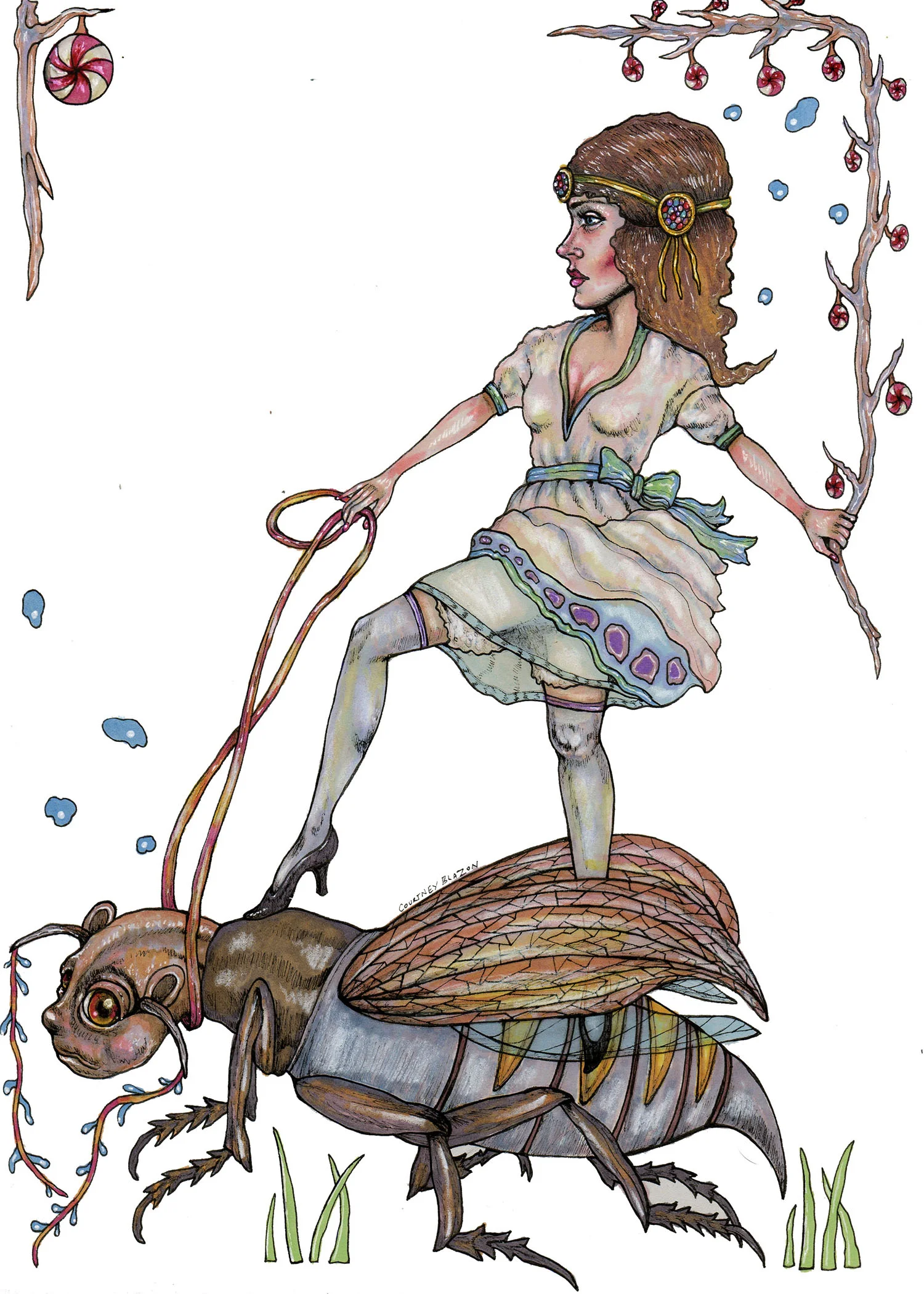 Little Princess and the Bug.jpg