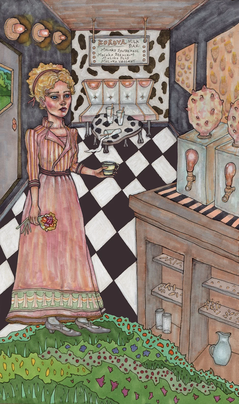 Emma Woodhouse in Korova Milk Bar.jpg