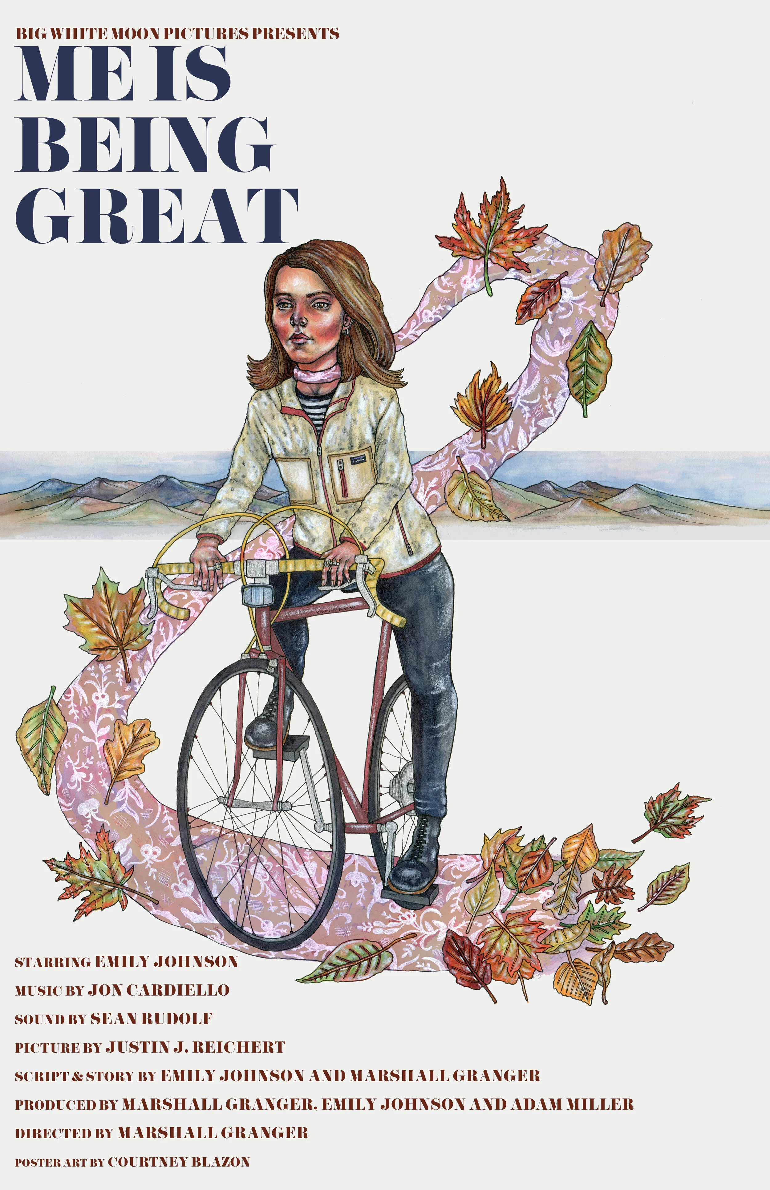 ME IS BEING GREAT movie poster
