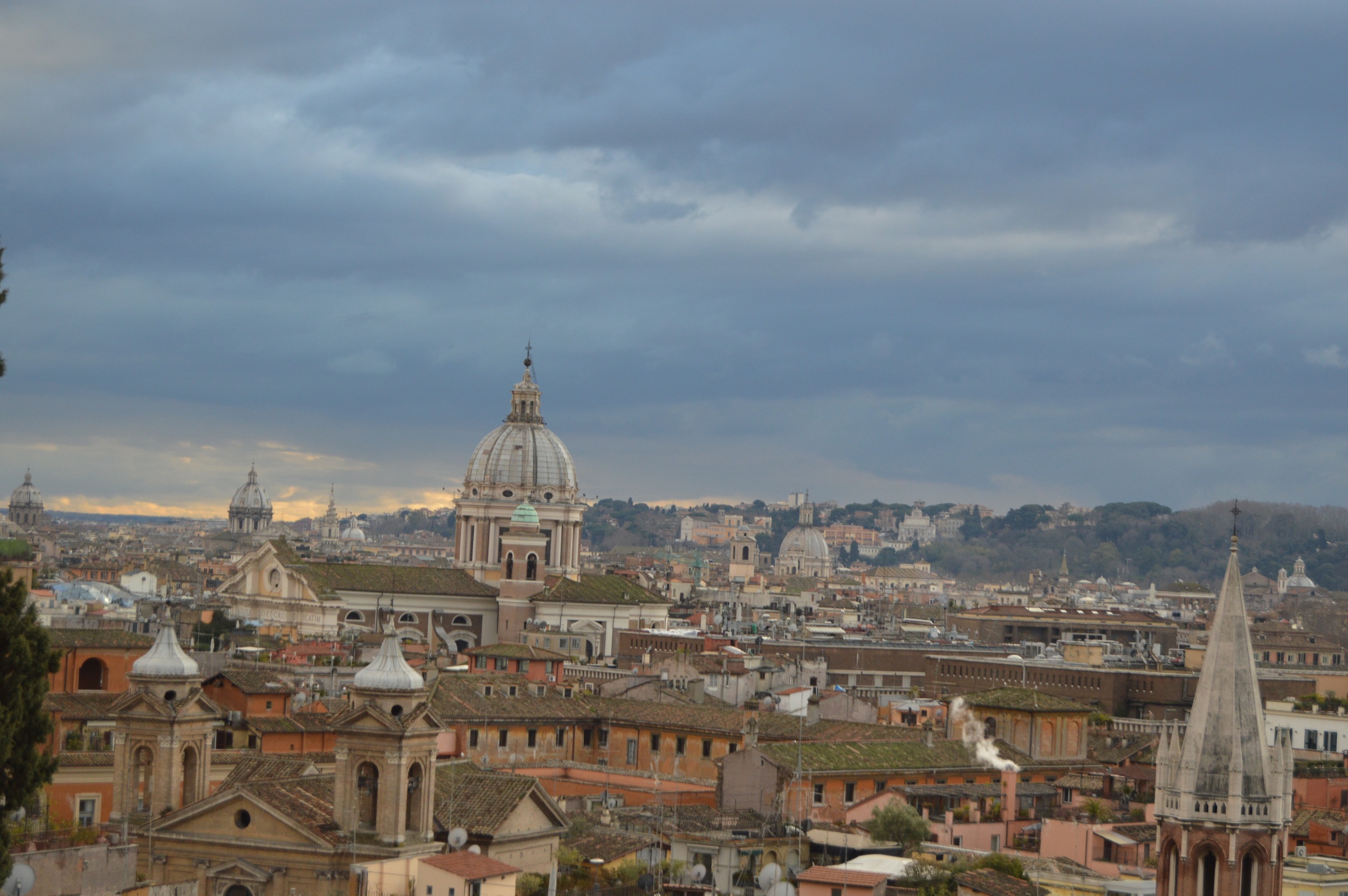 My favorite photo of the view from Villa Borghese. Photo by Max Siskind.