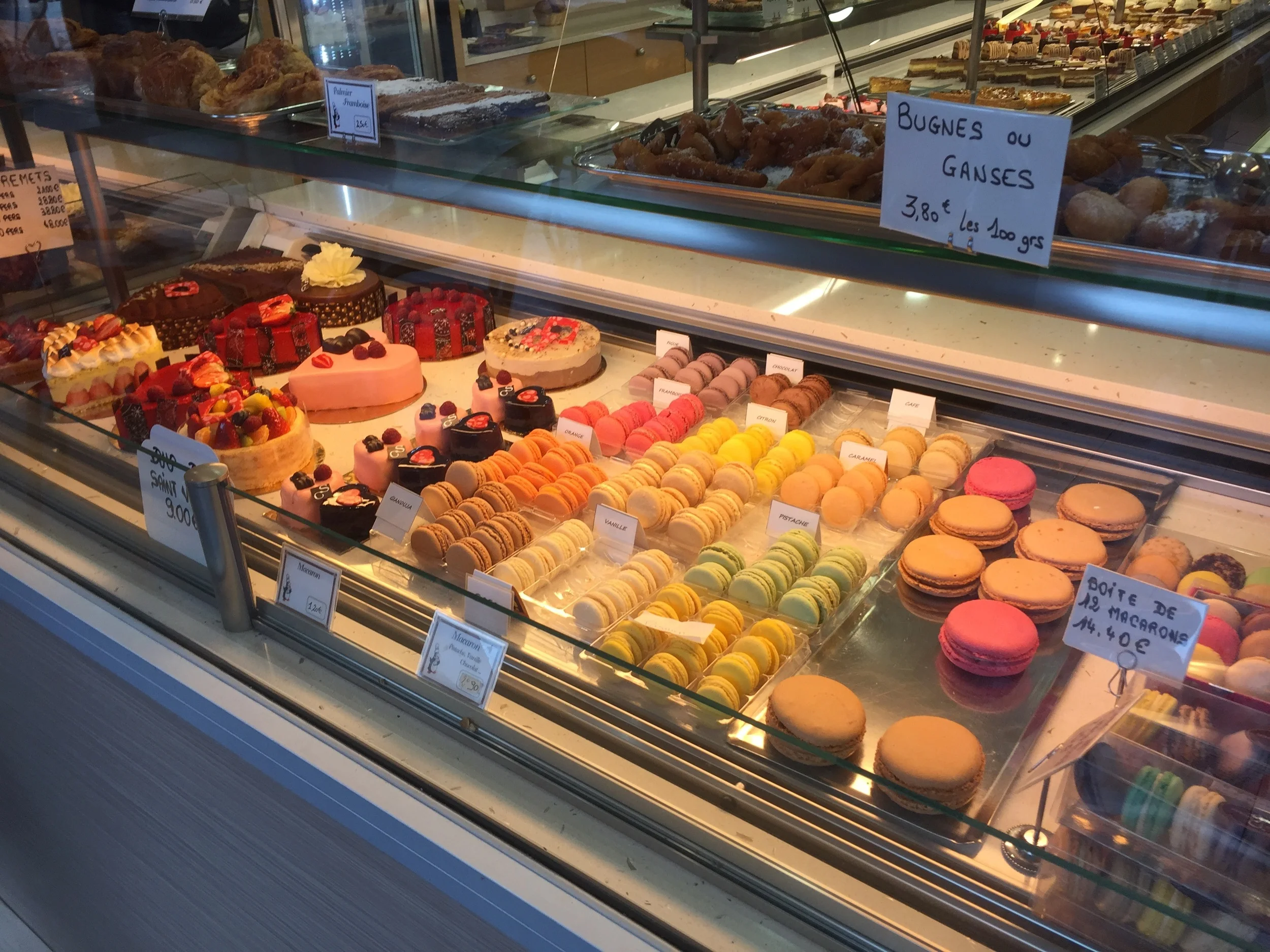 Ok, so the pastry place we went to was mostly dessert-based. But what's wrong with that? Also, those colorful things? Those are macarons. try one, you won't go wrong. Photo by Max Siskind.