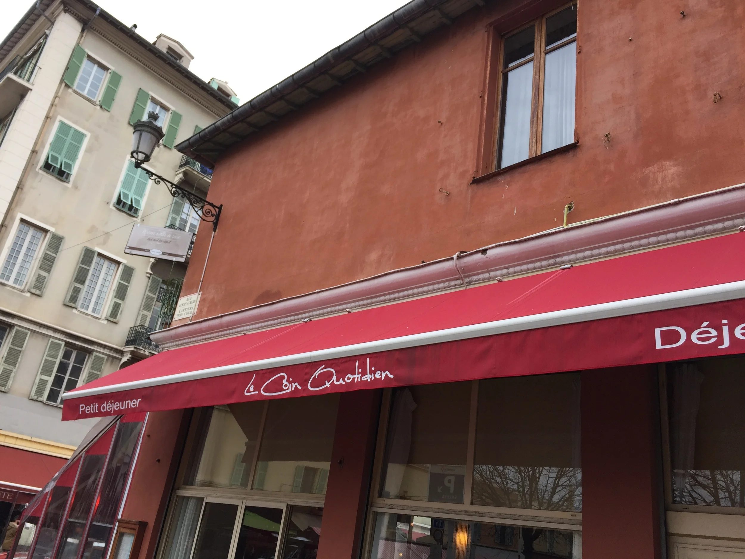 Good brunch spot in Nice with an even better location. Sit outside if you can. Photo by Max Siskind.