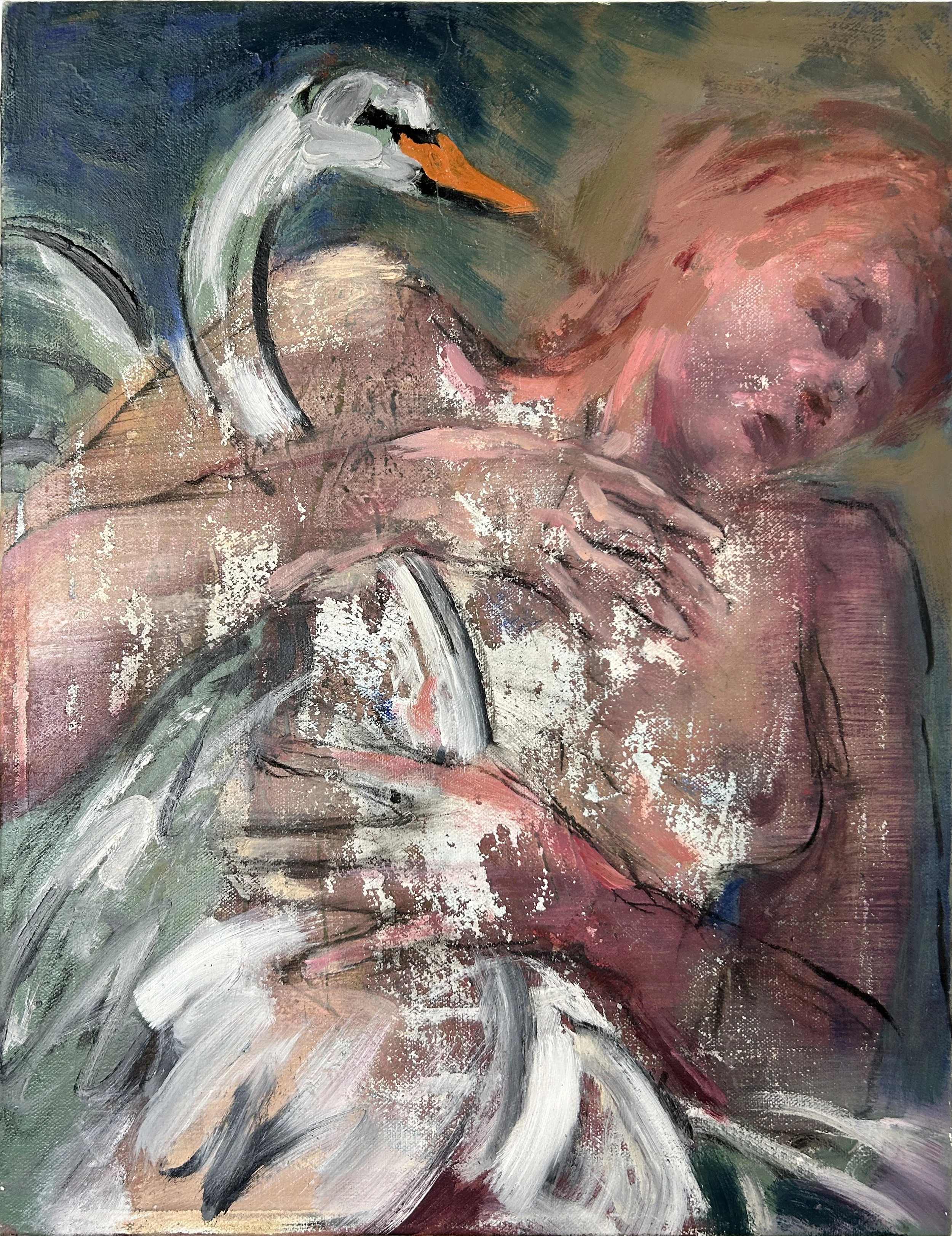 Leda and the swan_18x14.jpg