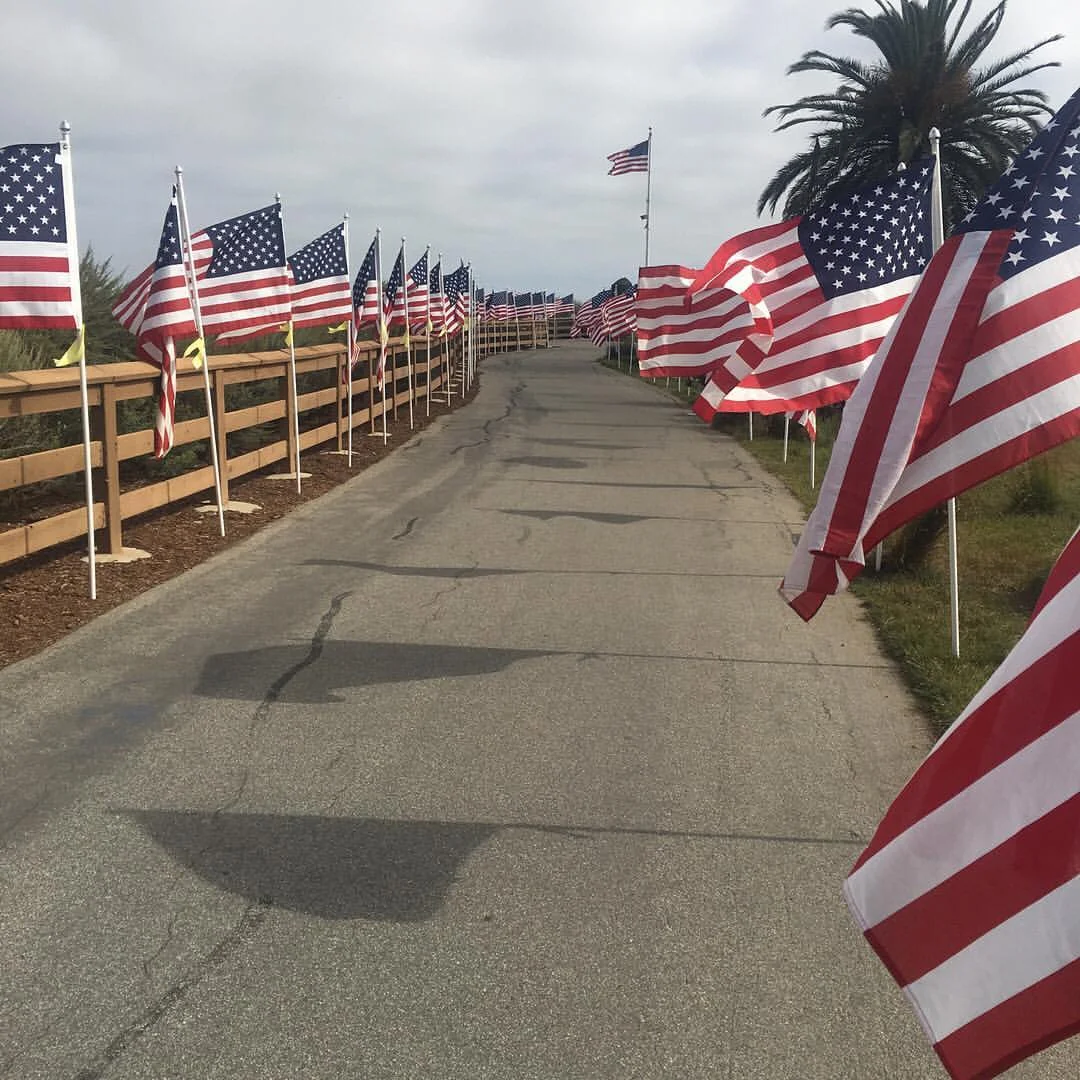 We are so lucky to live in such a great area, have you had a chance to walk Castaways Bluff? 🇺🇸There are 1776 American Flags lined up in support and remembrance of our Veterans this Memorial Day Weekend! If you haven't made it up there yet, we truly recommend it. #dkfindshomes