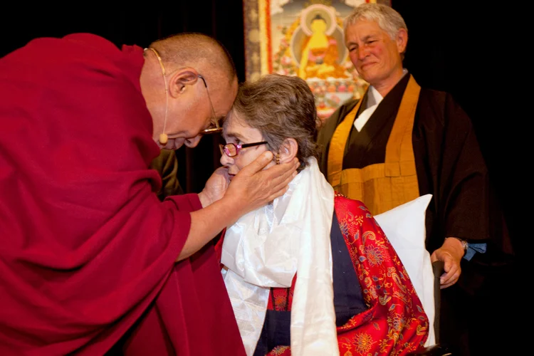Grace and Dalai Lama
