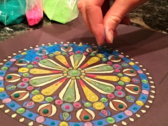 Sand Mandalas