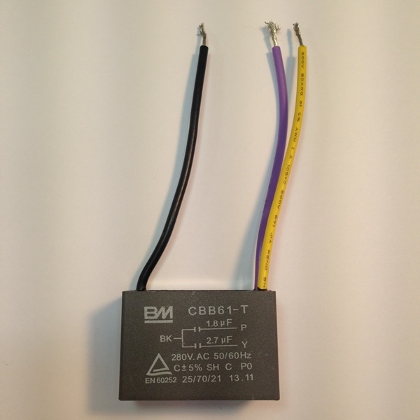 1 8uf 2 7uf Ceiling Fan Capacitor Northern Beaches Special Supplier