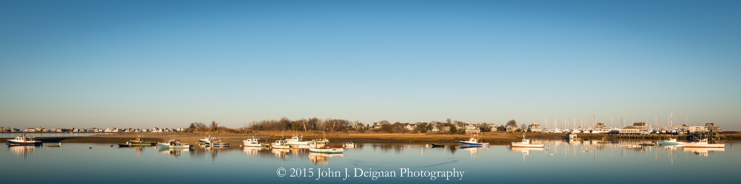 December in Scituate (panoramic)