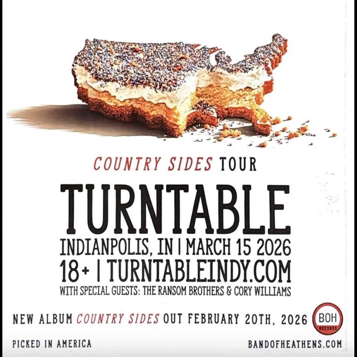 I&rsquo;m opening for @bandofheathens this Sunday 3.15 @turntableindy ..Grab a 🎟️, you&rsquo;ll be glad you did.  See you there.

📸: From 2019 studio sessions of my album BirdMouth..recorded it w/BOH 

#indy #newalbum #cake #livemusic