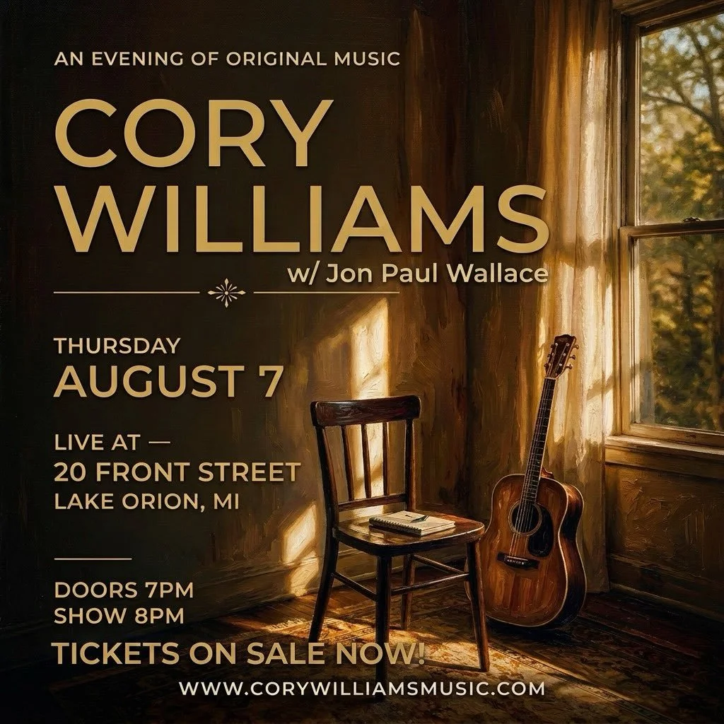 📣 NEW SHOW ANNOUNCEMENT 📣 
8/7 @20frontstreet 
With @jonpaulwallace 
Tickets are ON SALE NOW 🎟️ - Link in Bio