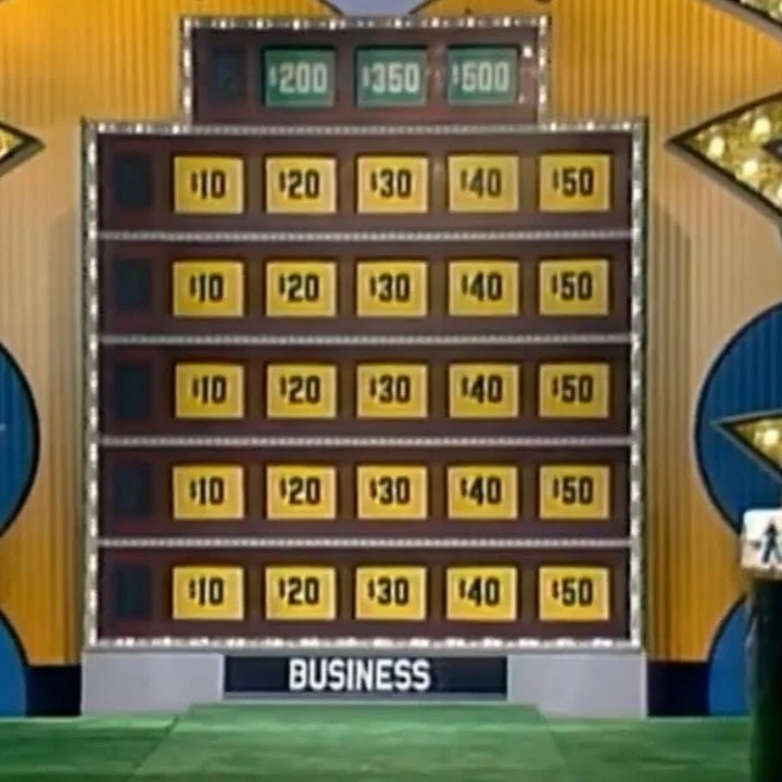 Game Shows, I Suppose