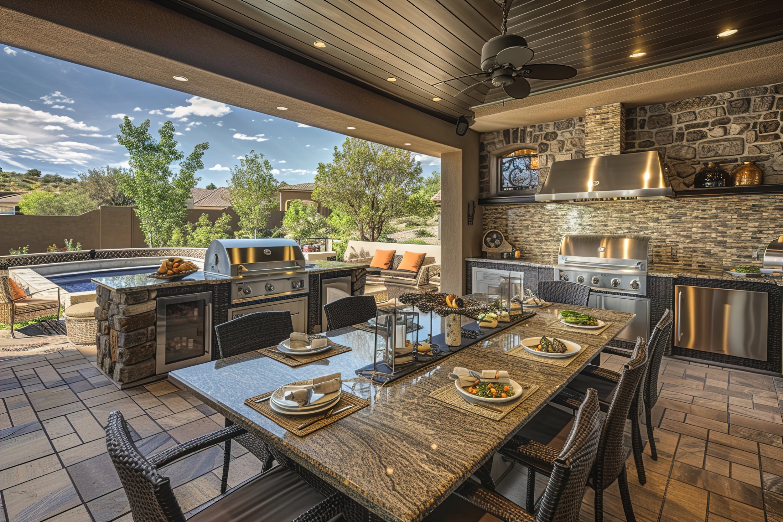 Outdoor Kitchen Appliances For Your Luxury Outdoor Kitchen