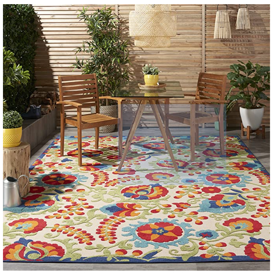 6 Rugs to Style Your Small Outdoor Space