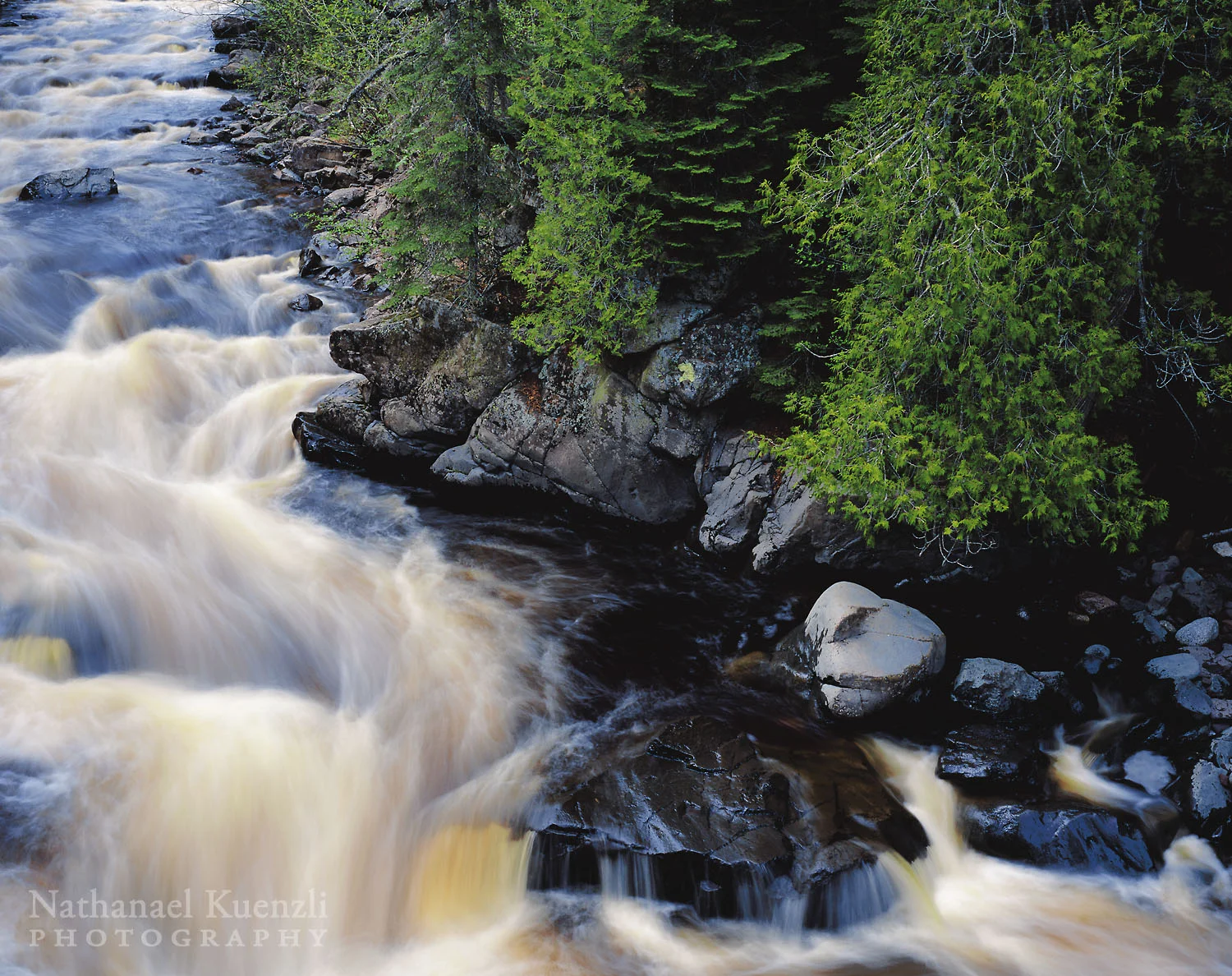Cascade River, Cascade River State Park, Minnesota, June 2005