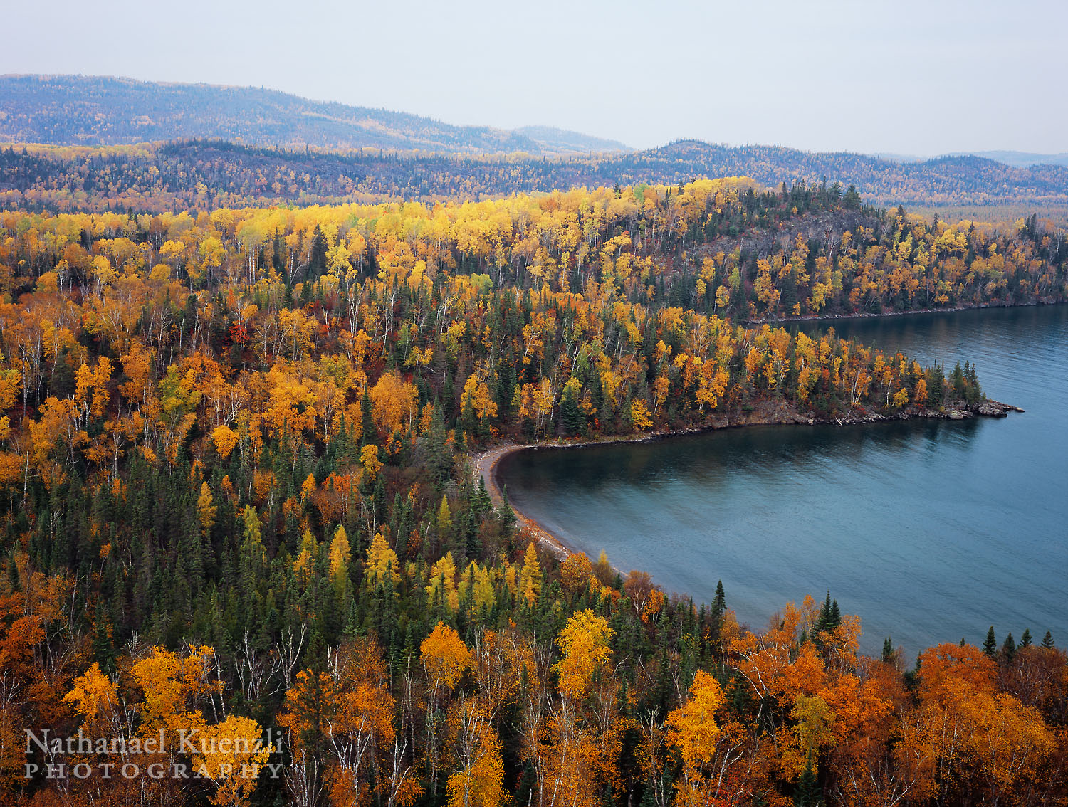   Little Pigeon Bay, Pigeon River Provincial Park, Ontario, Canada, October 2008  