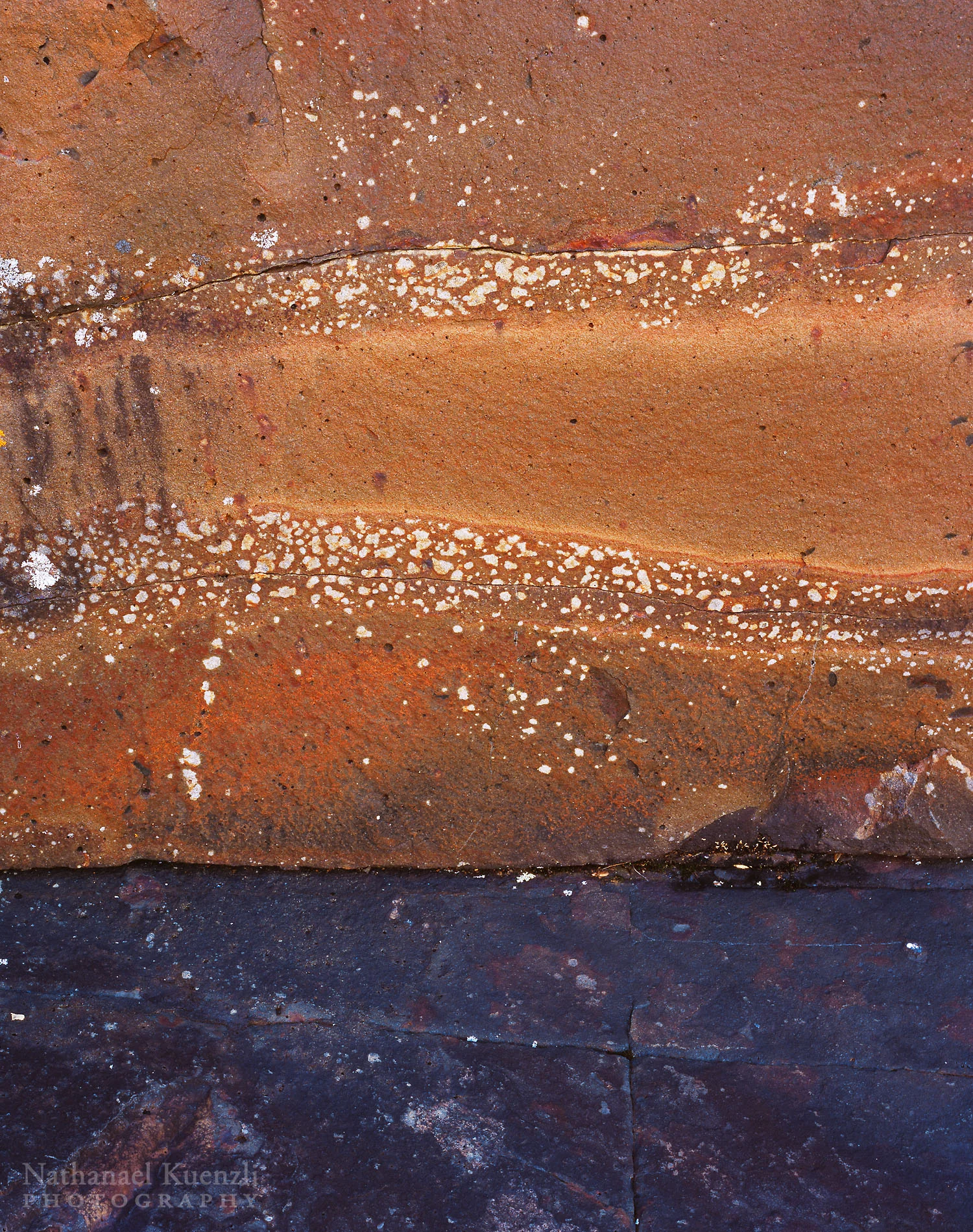 Rock Detail, Grand Portage State Forest, Minnesota, October 2006
