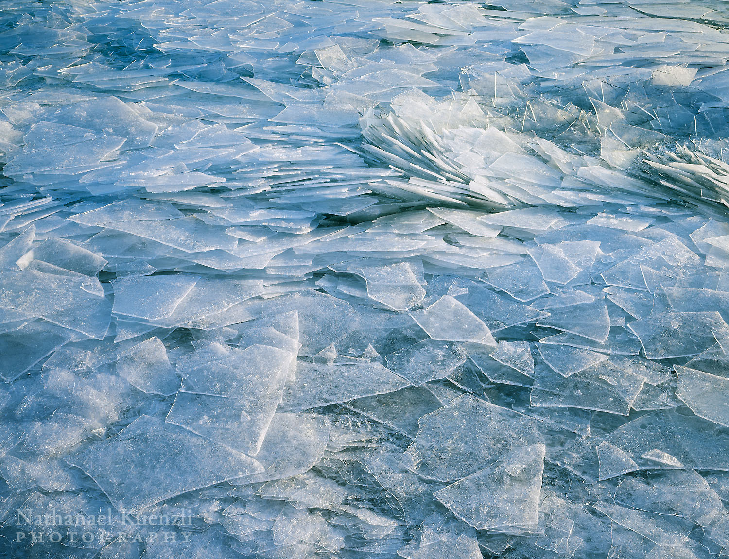   Lake Superior Ice, Cascade River State Park, Minnesota, March 2003  