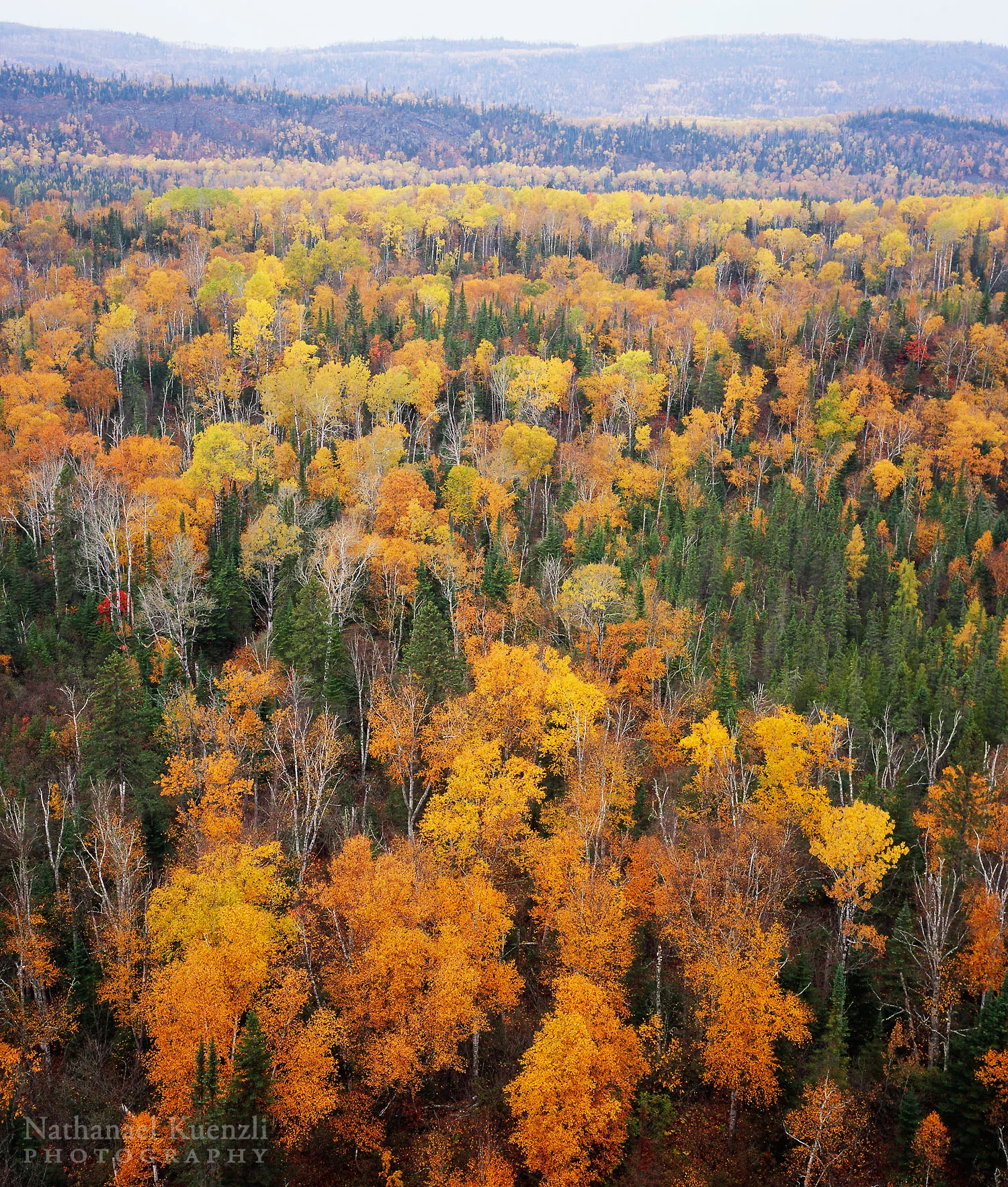 From Finger Point, Pigeon River Provincial Park, Ontario, Canada, October 2008