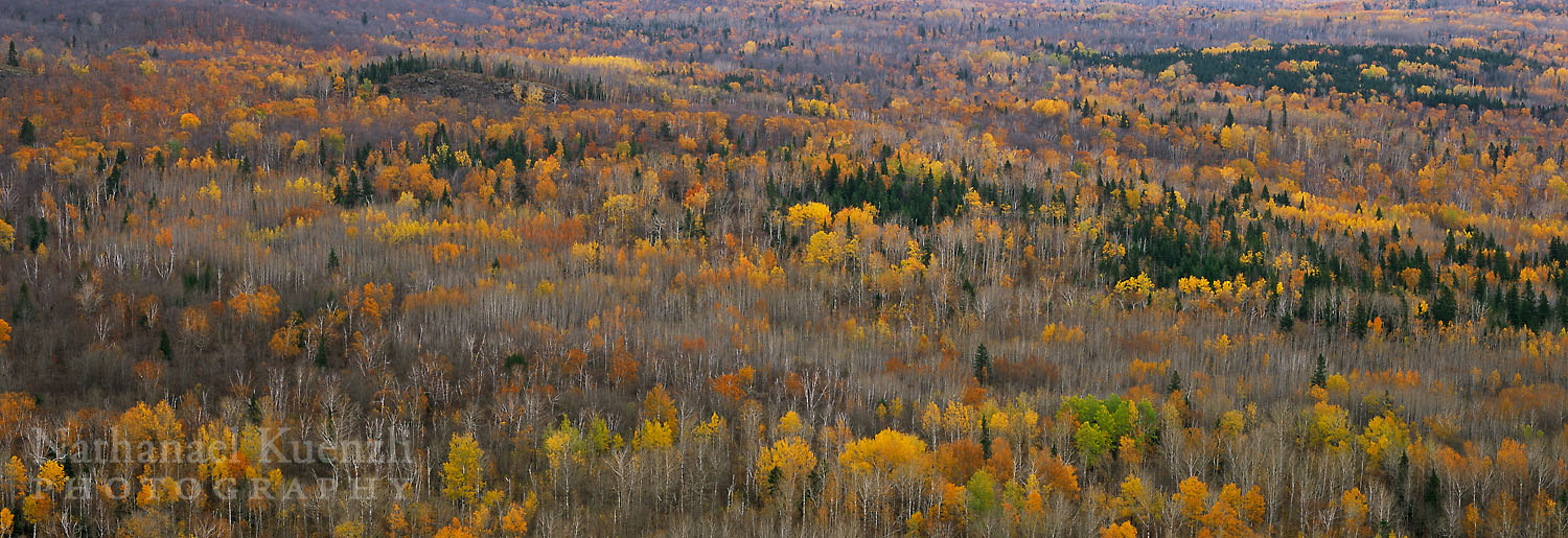   View from Carlton Peak, Temperance River State Park, Minnesota, October 2008  