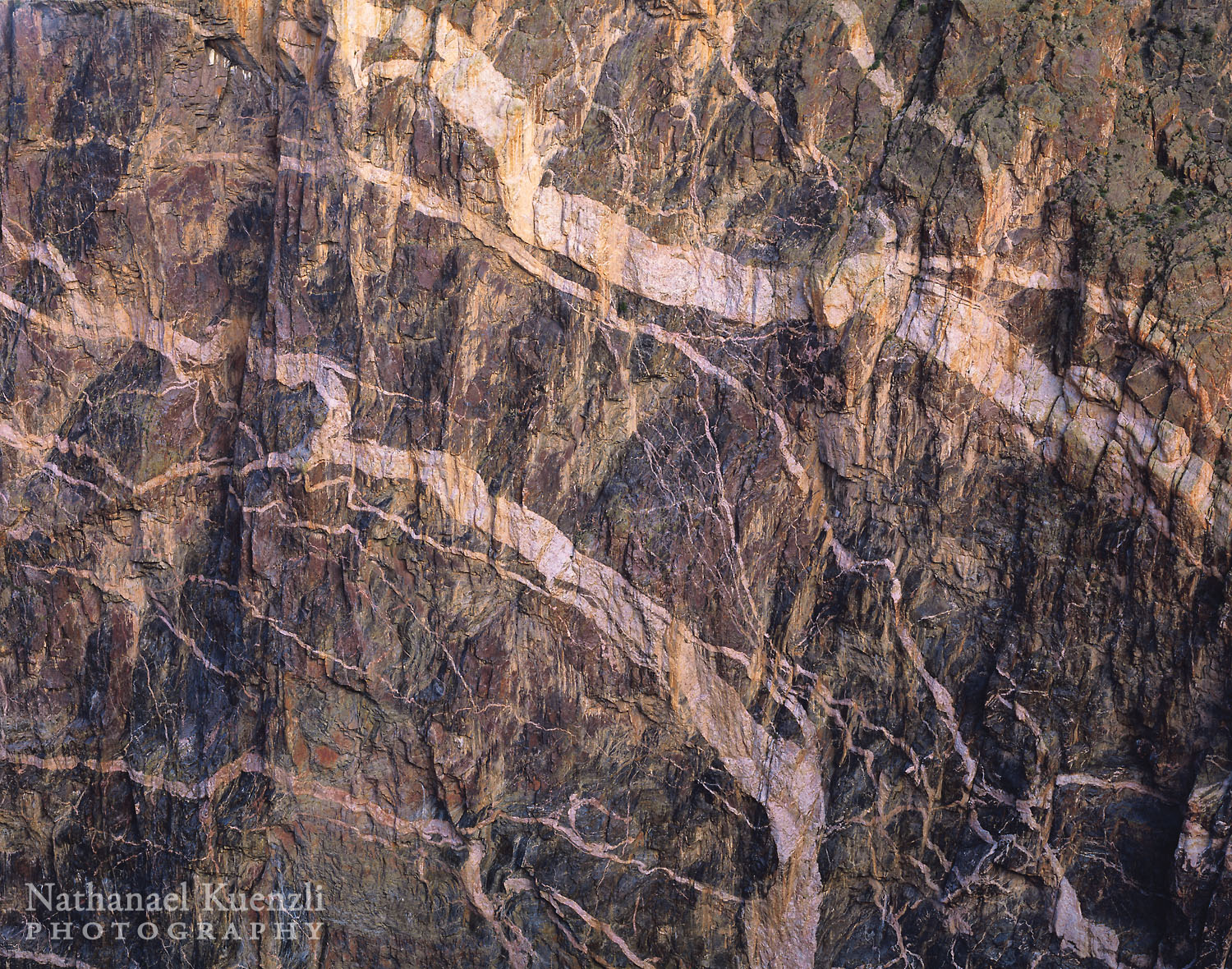   Painted Wall, Black Canyon of the Gunnison National Park, Colorado, May 2004  