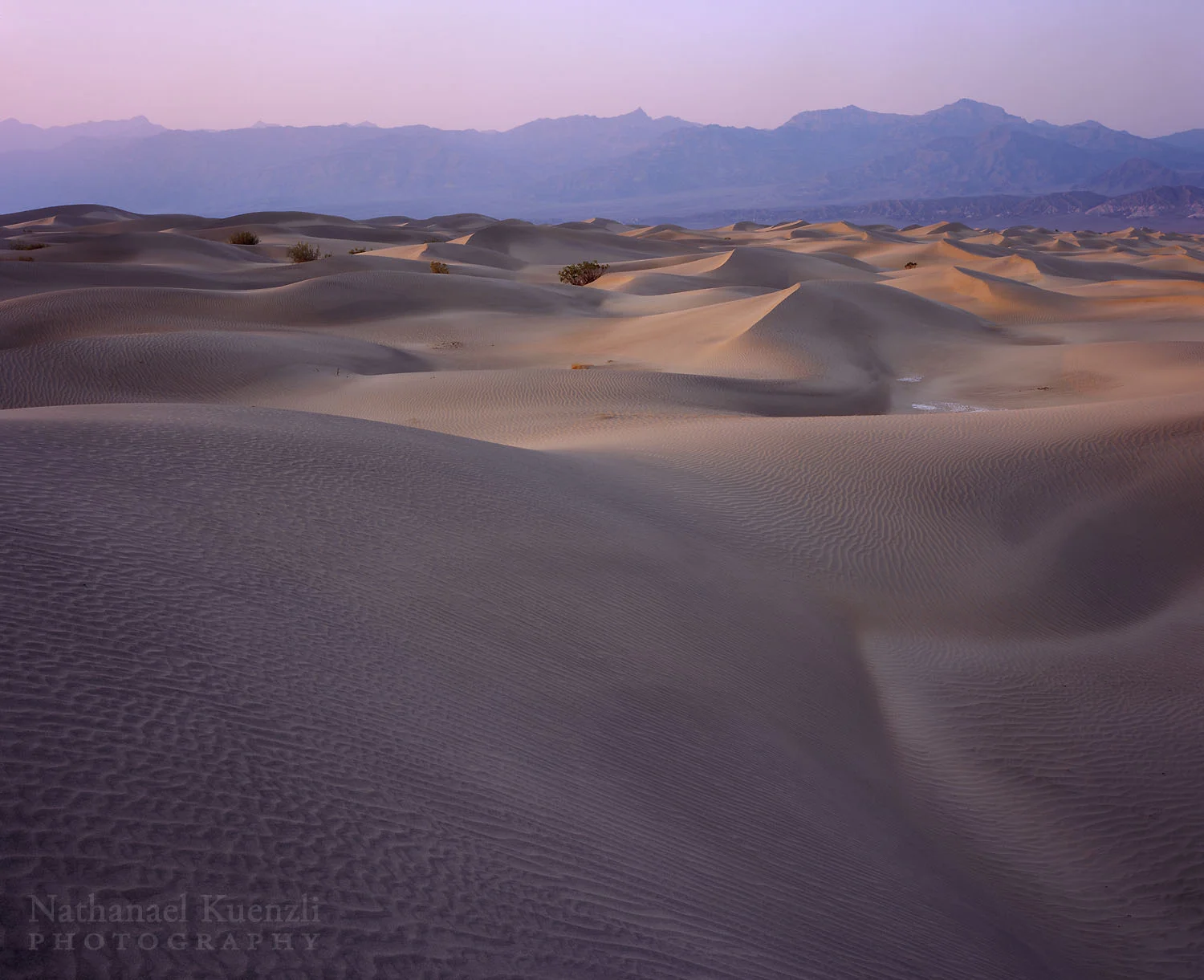 Sand Dunes, Death Valley National Park, California, April 2008