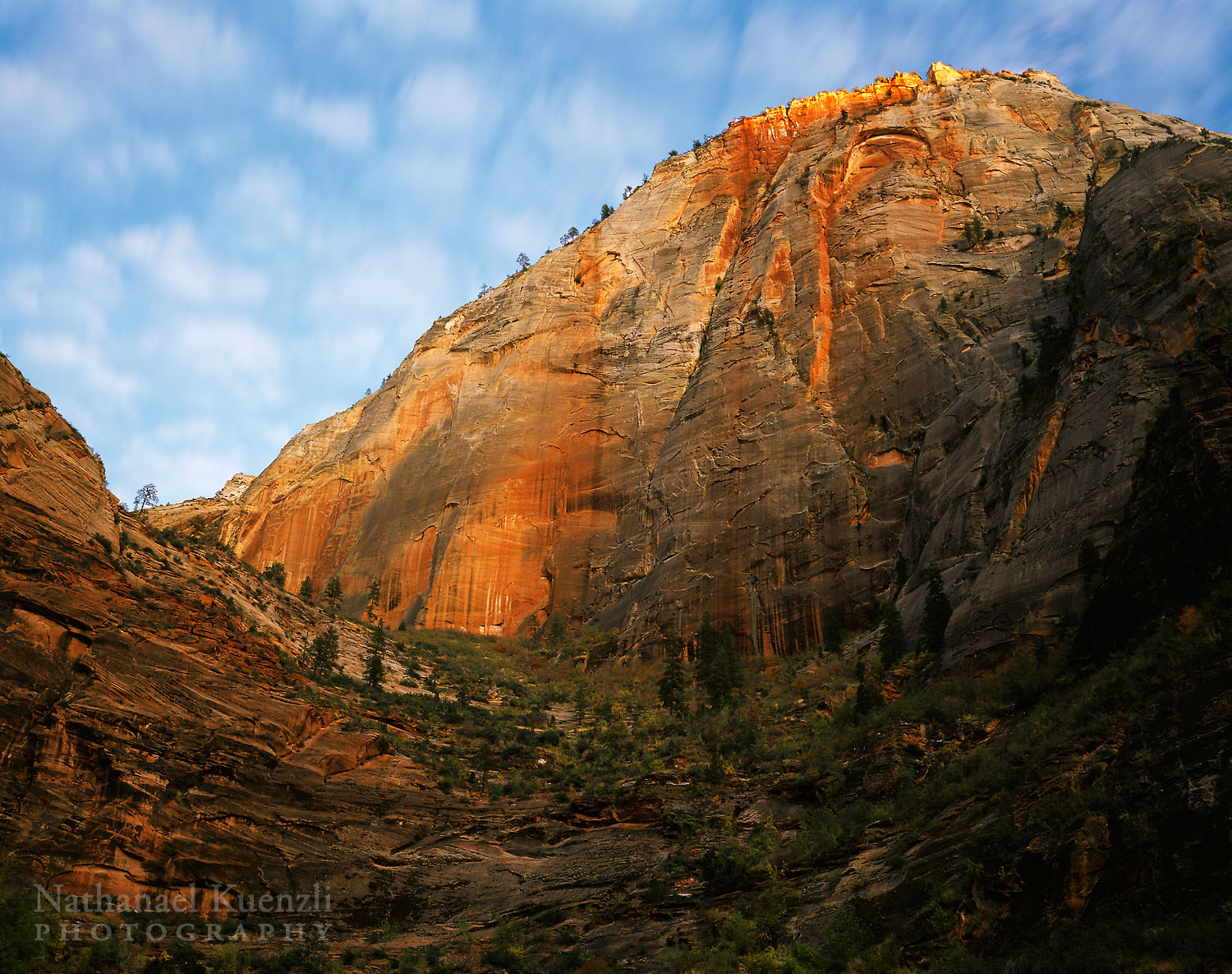   Cable Mountain, Zion National Park, Utah, November 2003  